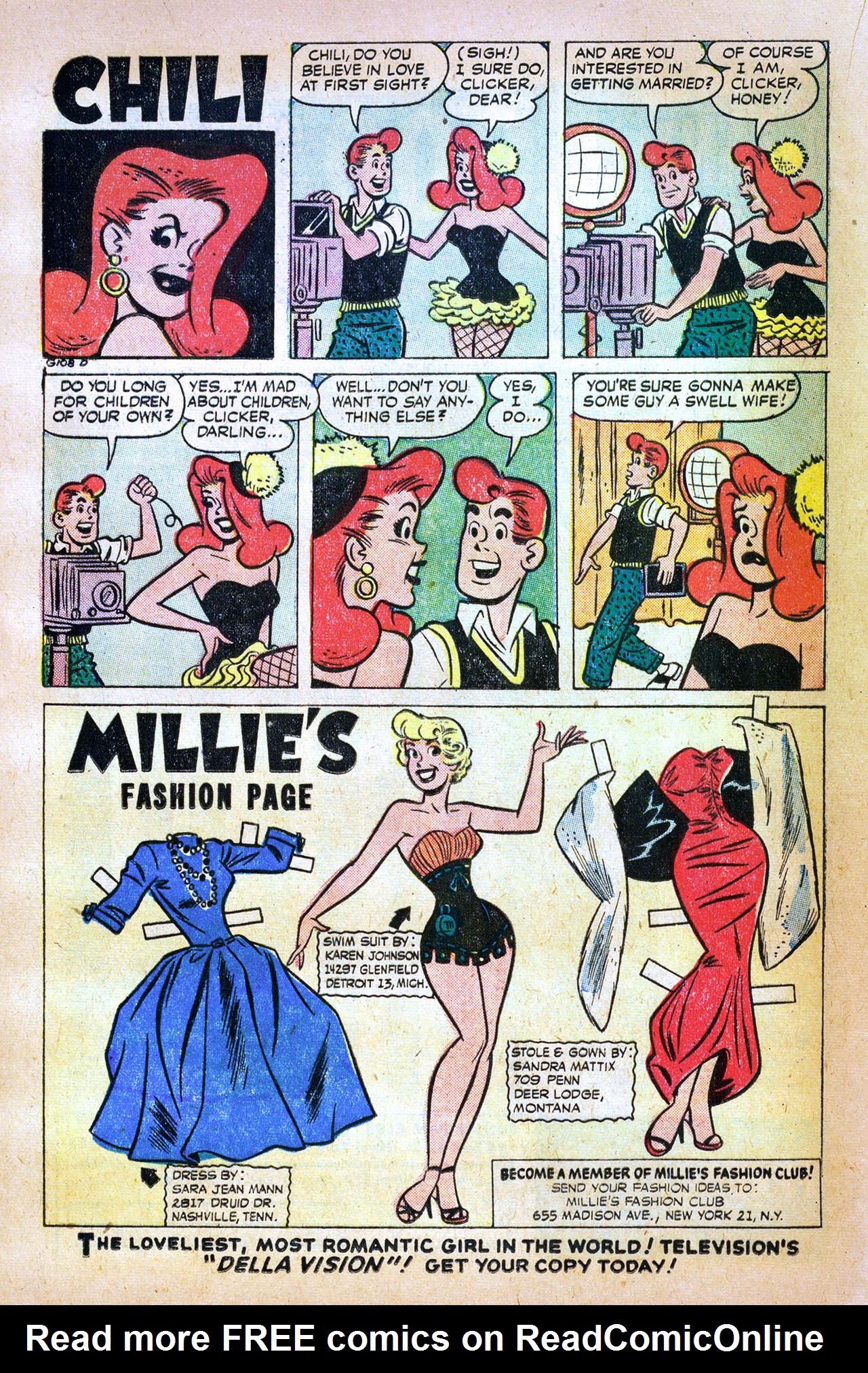 Read online Millie the Model comic -  Issue #61 - 20