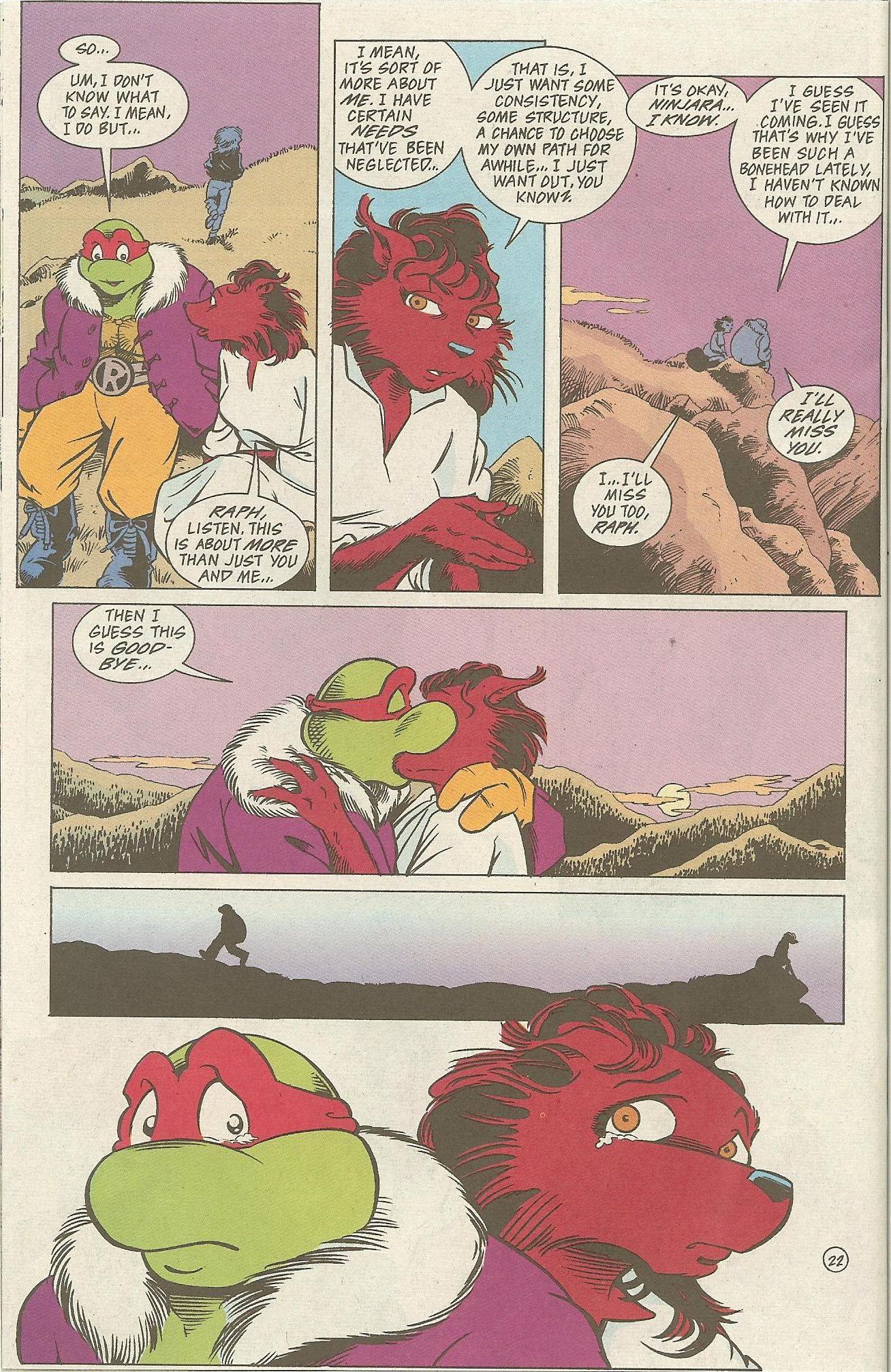 Read online Teenage Mutant Ninja Turtles Adventures (1989) comic -  Issue #70 - 22