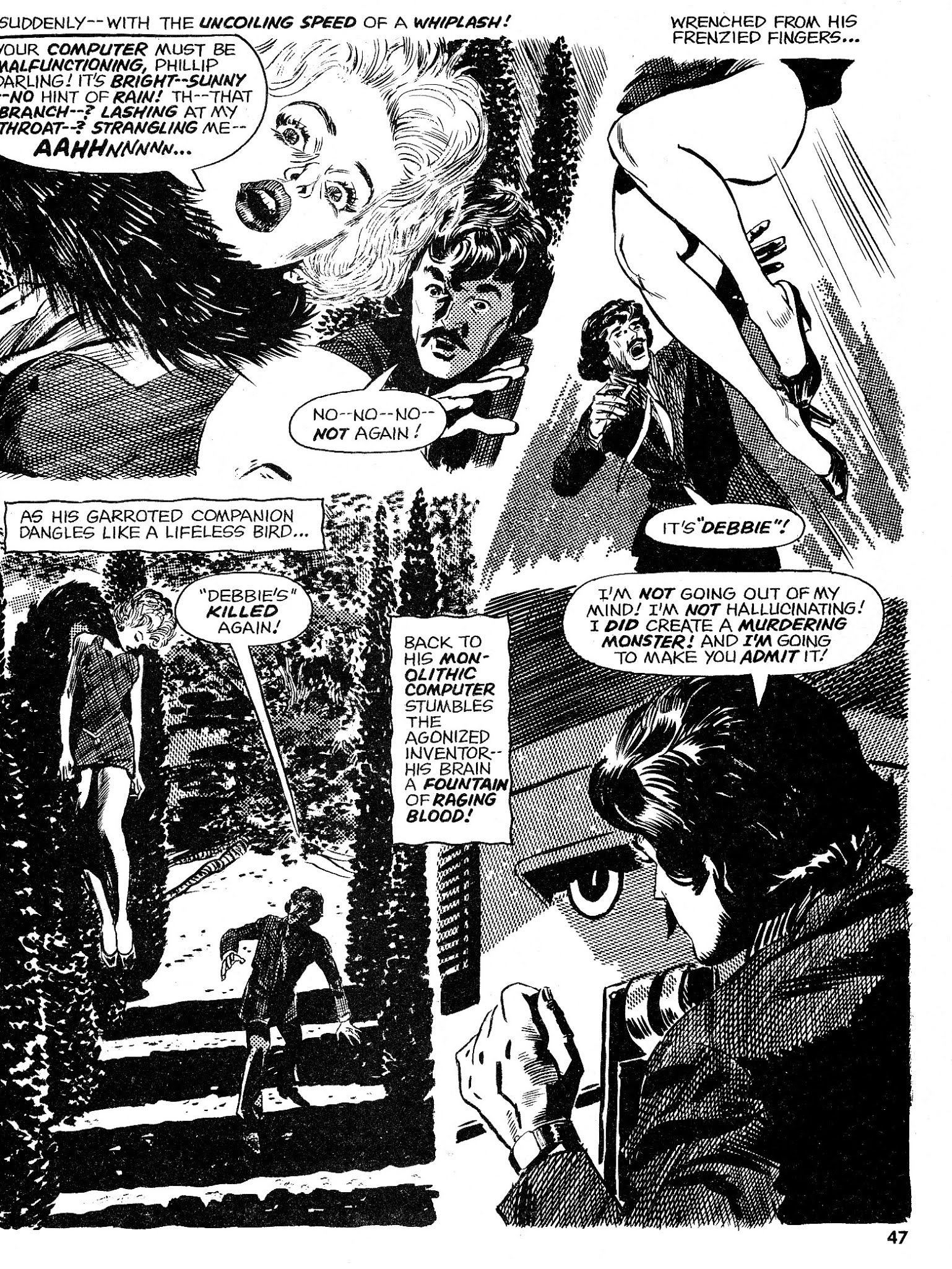 Read online Nightmare (1970) comic -  Issue #6 - 41