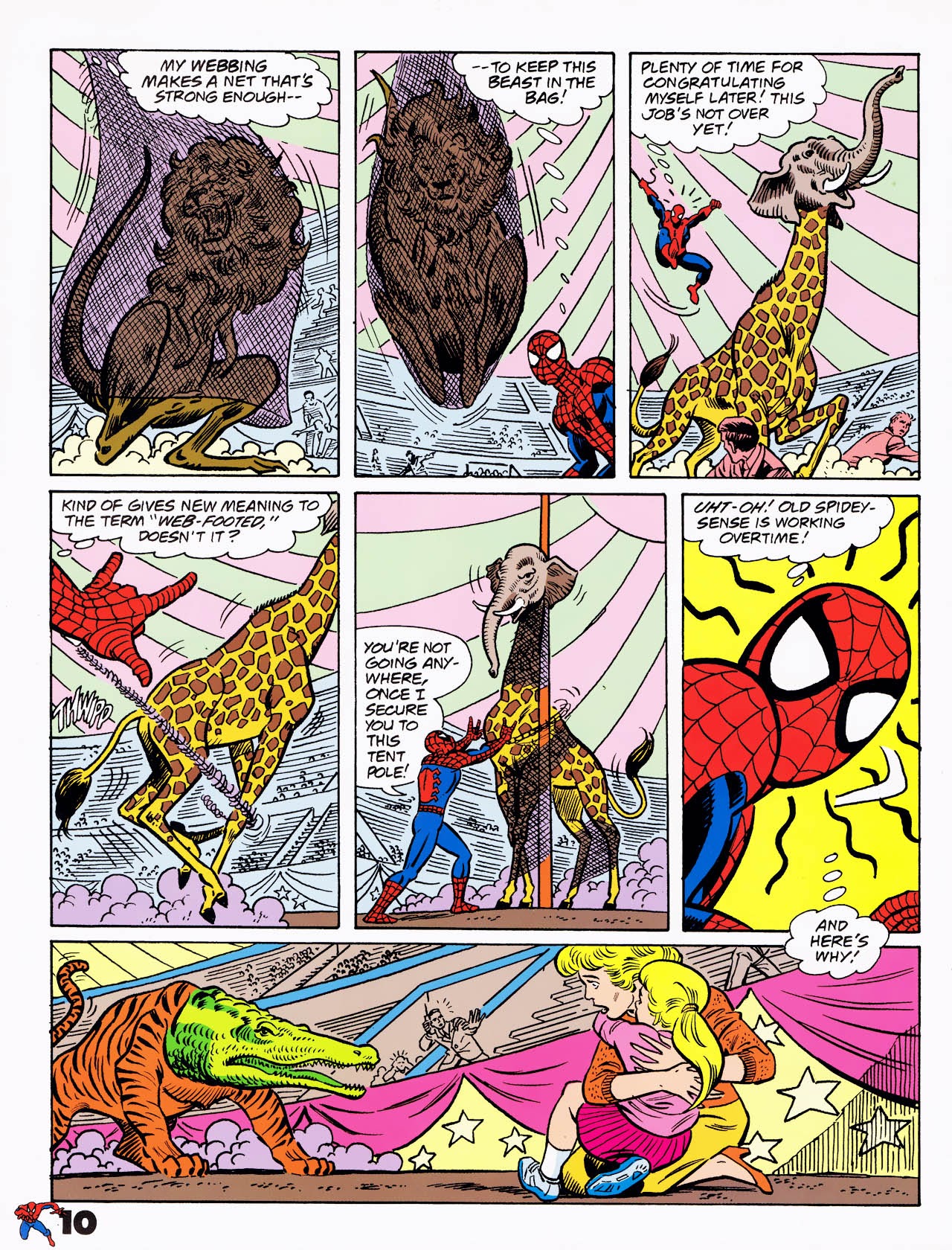 Read online Spider-Man Magazine comic -  Issue #1 - 12
