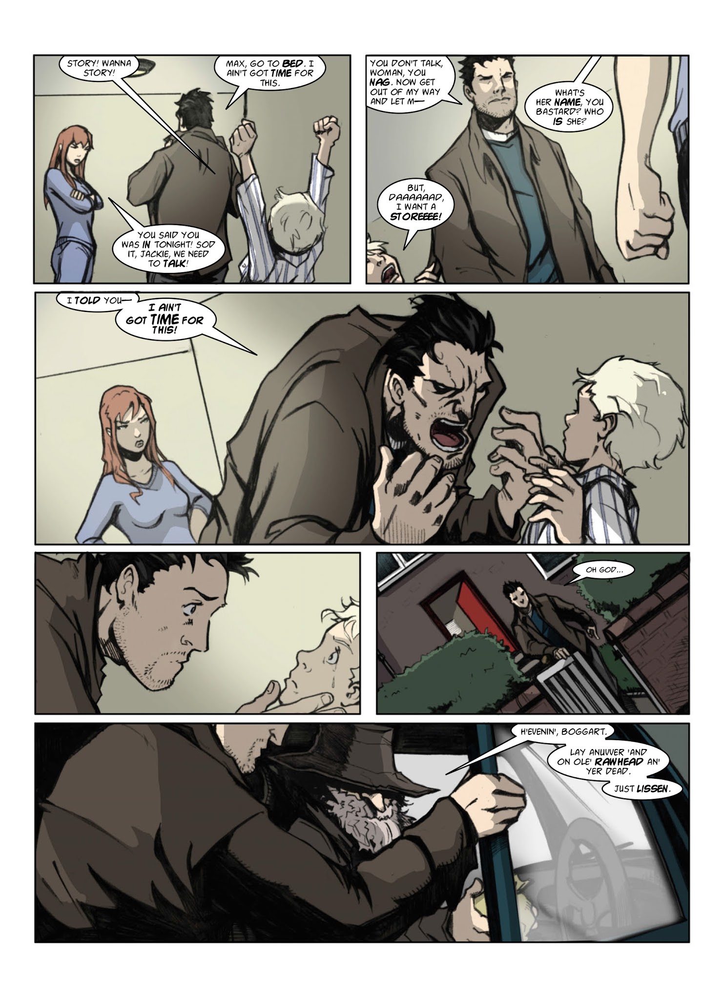 Read online Judge Dredd Megazine (Vol. 5) comic -  Issue #386 - 87