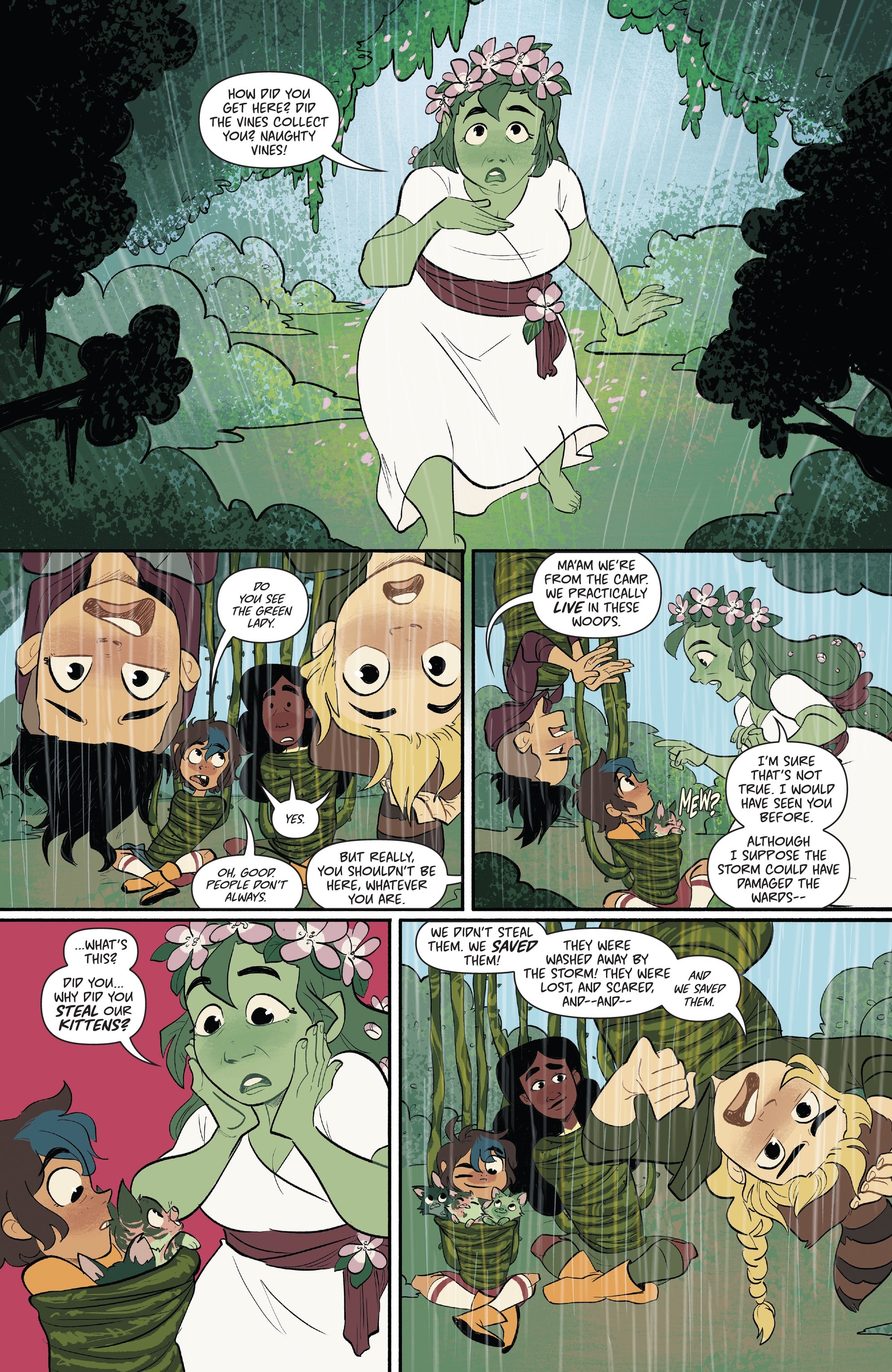 Read online Lumberjanes: Somewhere That's Green comic -  Issue # Full - 17