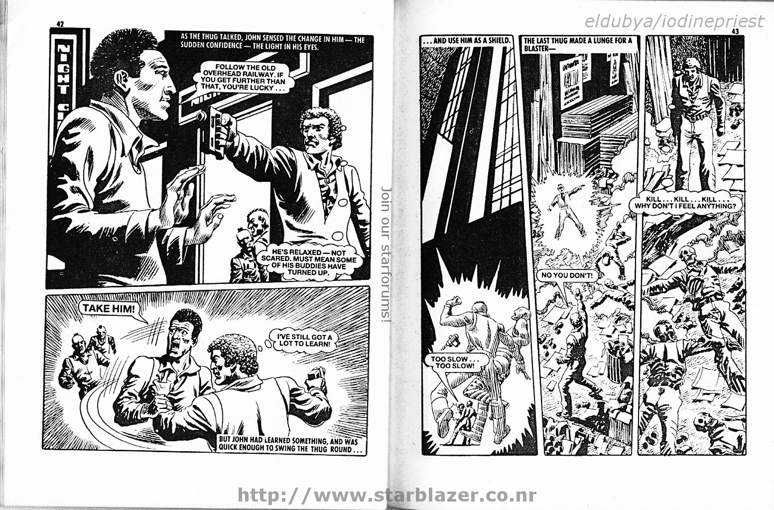 Read online Starblazer comic -  Issue #214 - 23