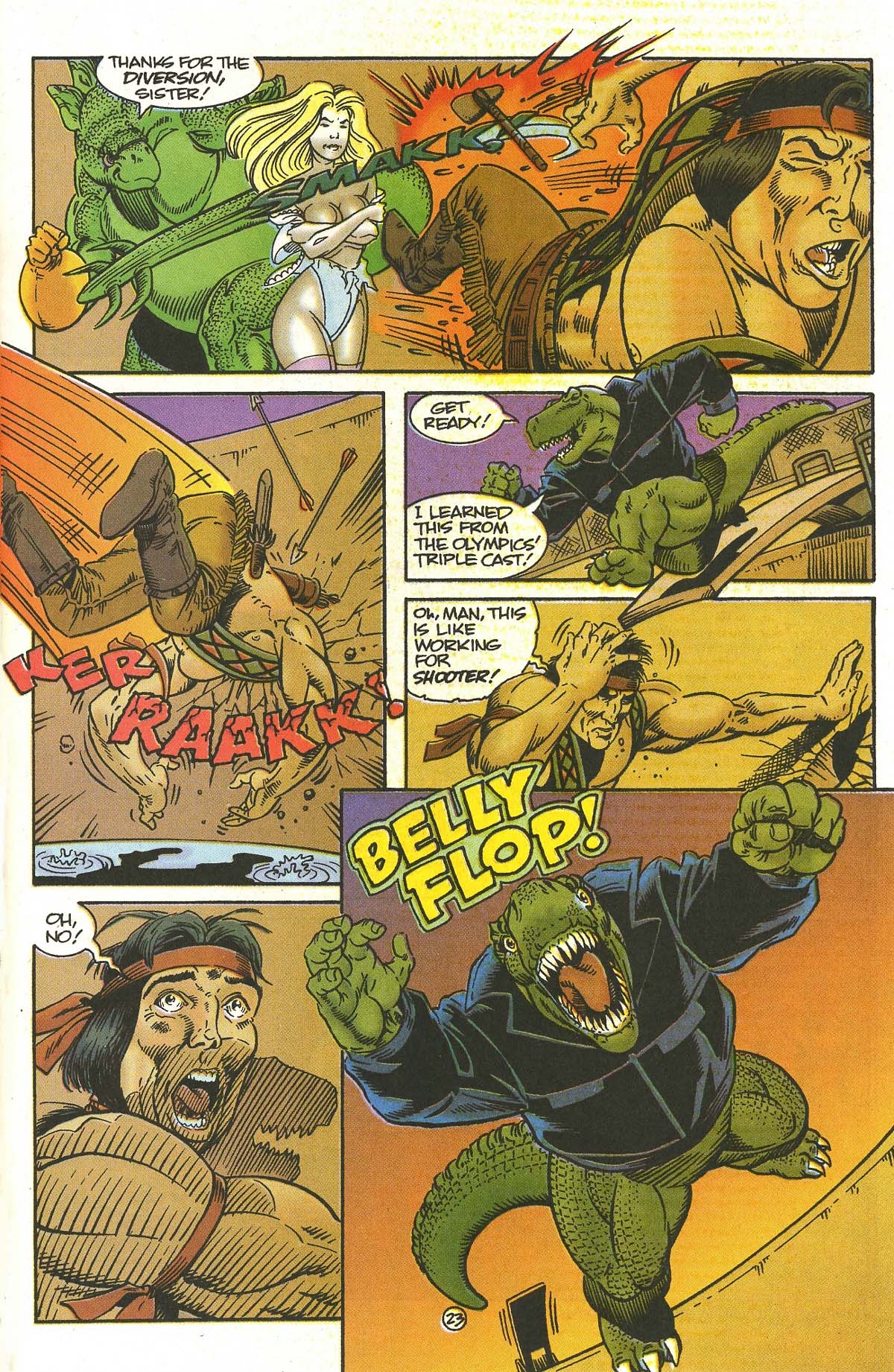 Read online Dinosaurs For Hire comic -  Issue #7 - 28