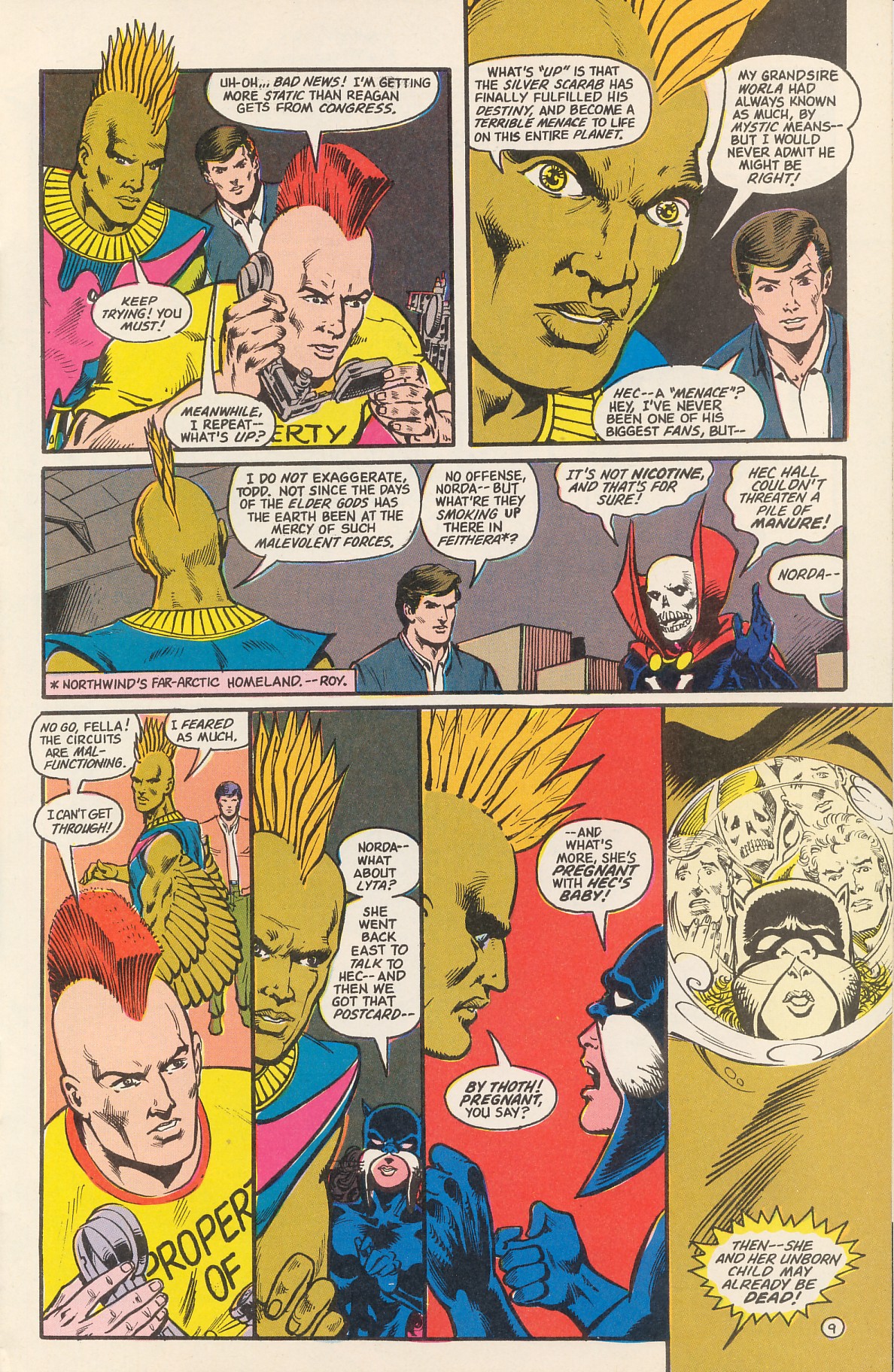 Read online Infinity Inc. (1984) comic -  Issue #43 - 11