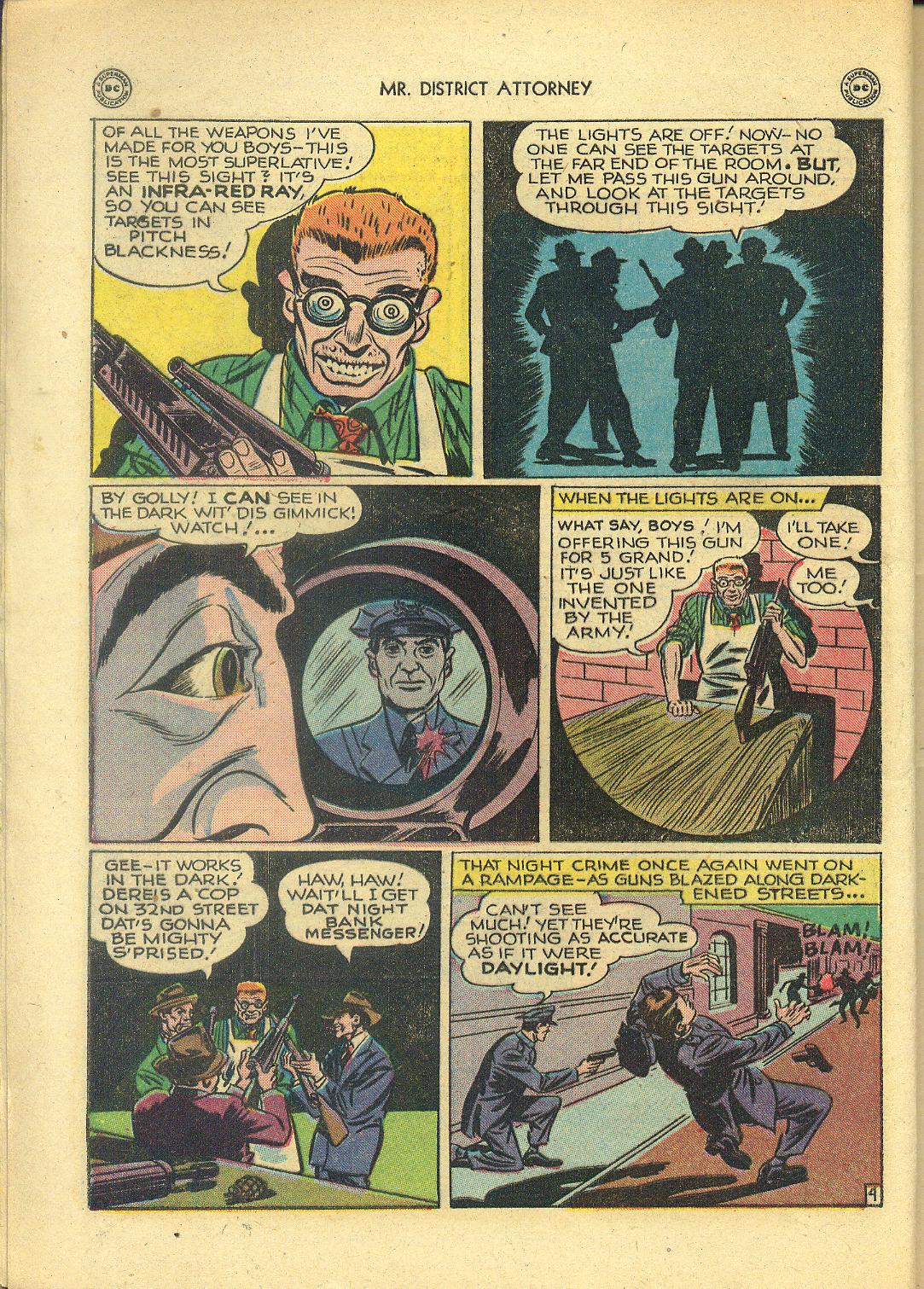 Read online Mr. District Attorney comic -  Issue #4 - 6