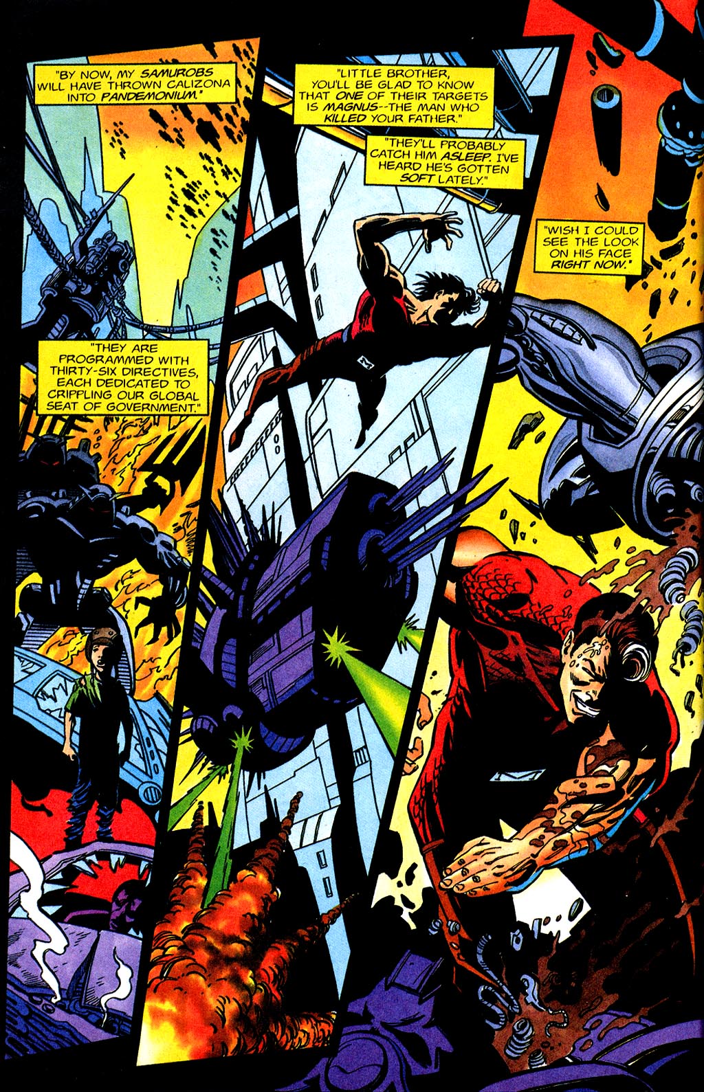 Read online Magnus Robot Fighter (1991) comic -  Issue #51 - 8