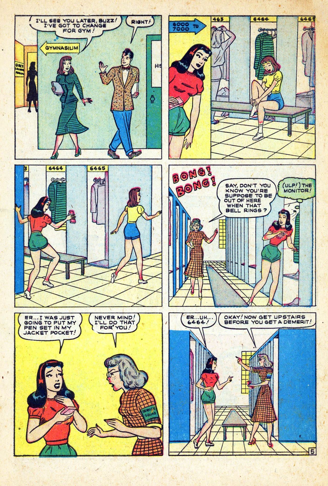 Read online Patsy Walker comic -  Issue #23 - 7