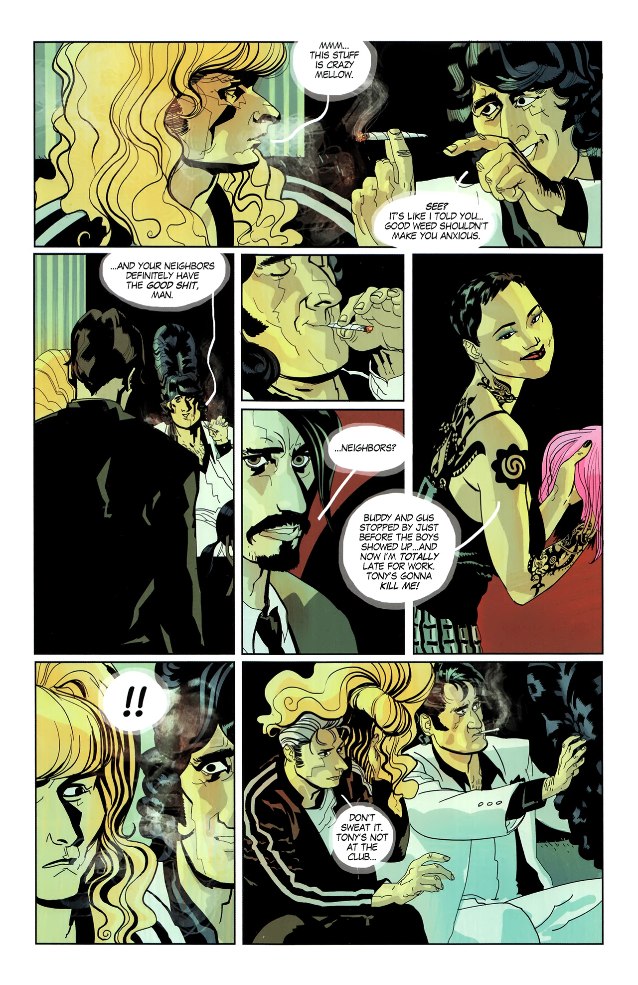 Read online Blue Estate comic -  Issue #5 - 10