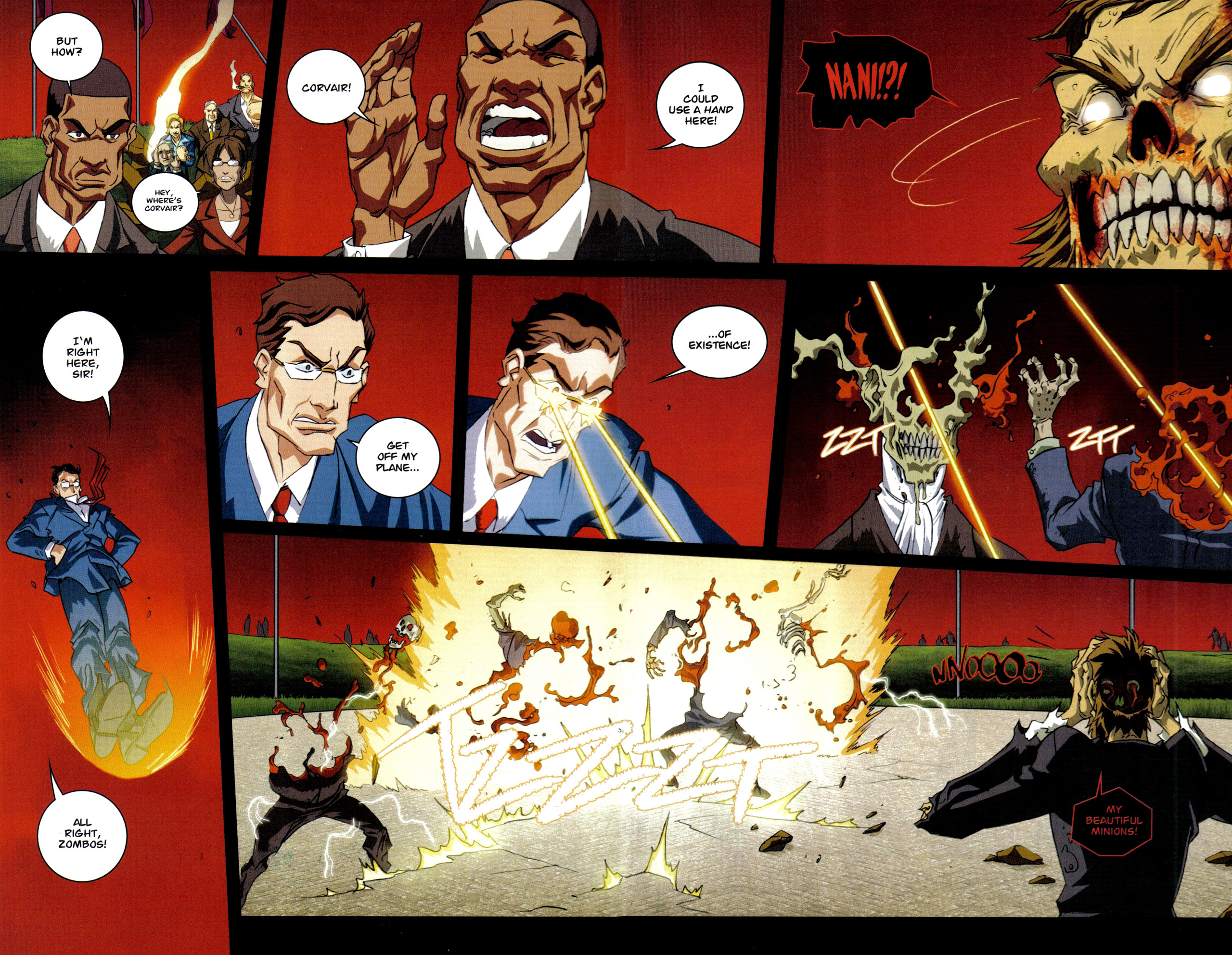 Read online President Evil comic -  Issue #3 - 8