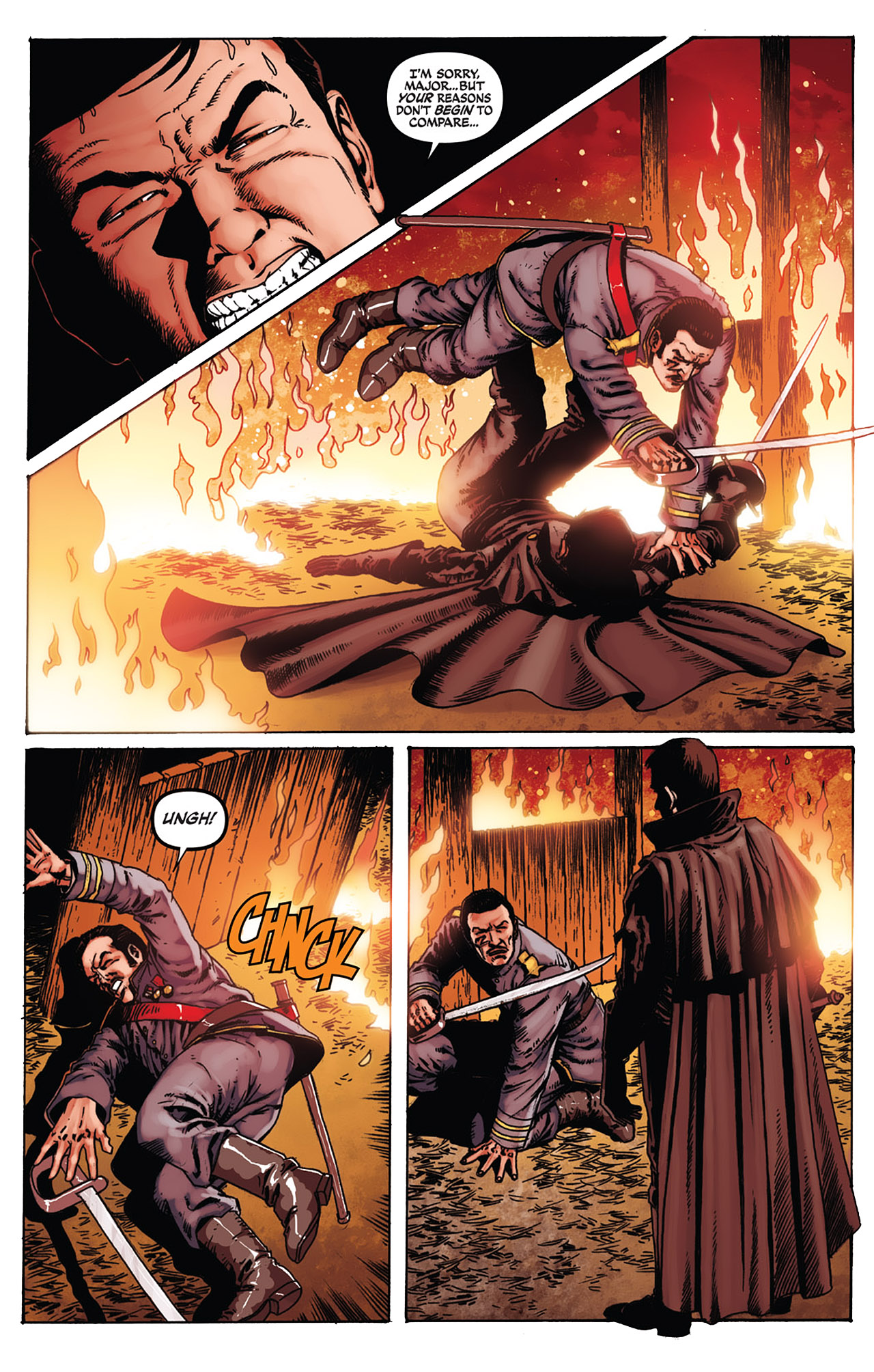 Read online Zorro Rides Again comic -  Issue #6 - 7