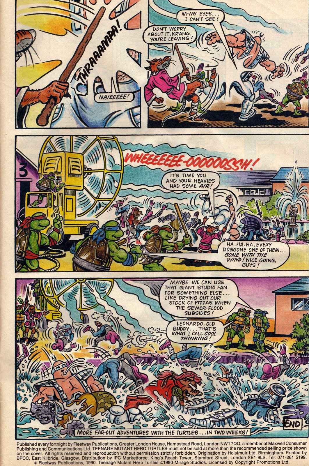 Read online Teenage Mutant Hero Turtles Adventures comic -  Issue #22 - 27