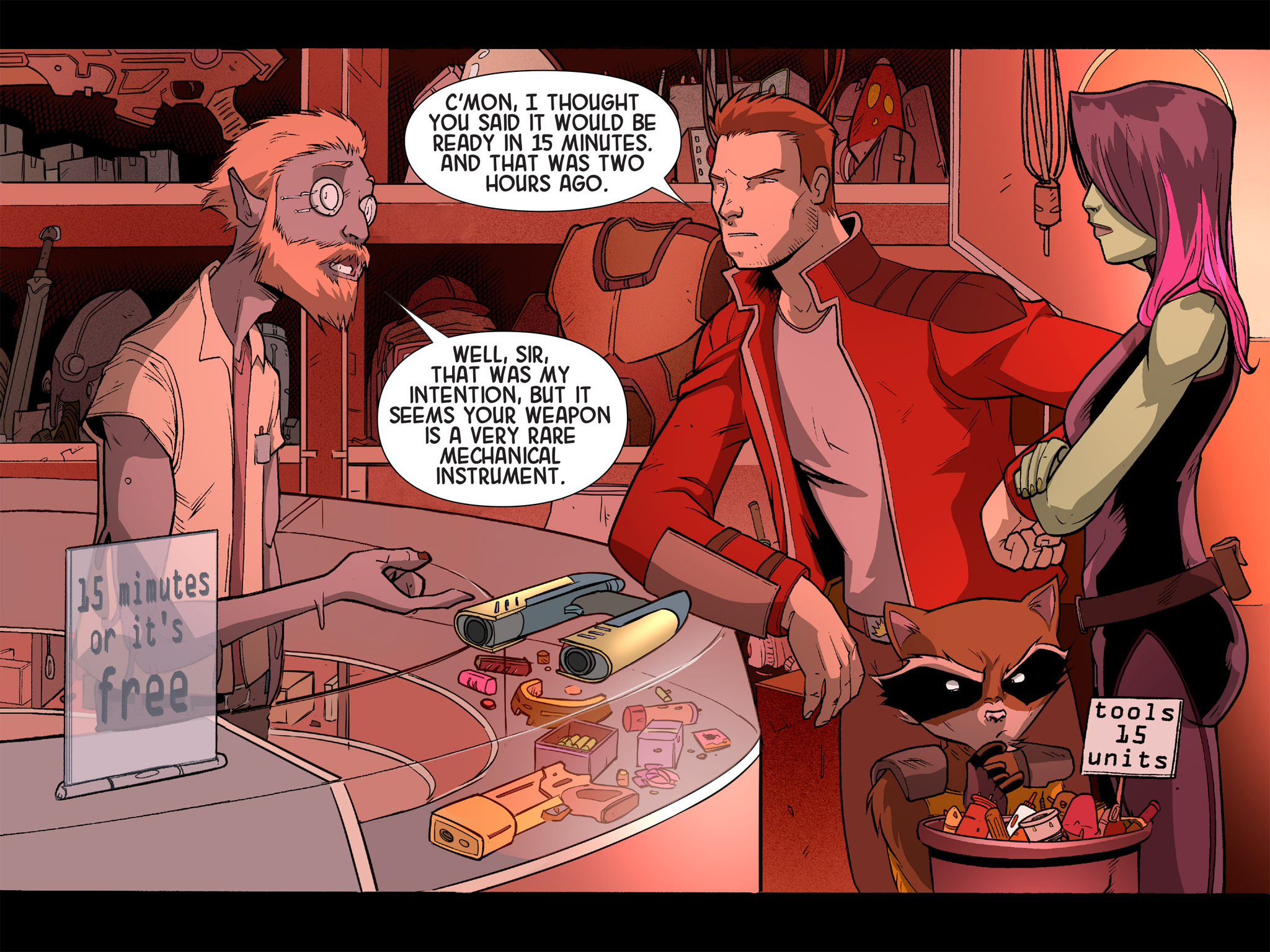 Read online Guardians of the Galaxy: Awesome Mix Infinite Comic comic -  Issue #8 - 24