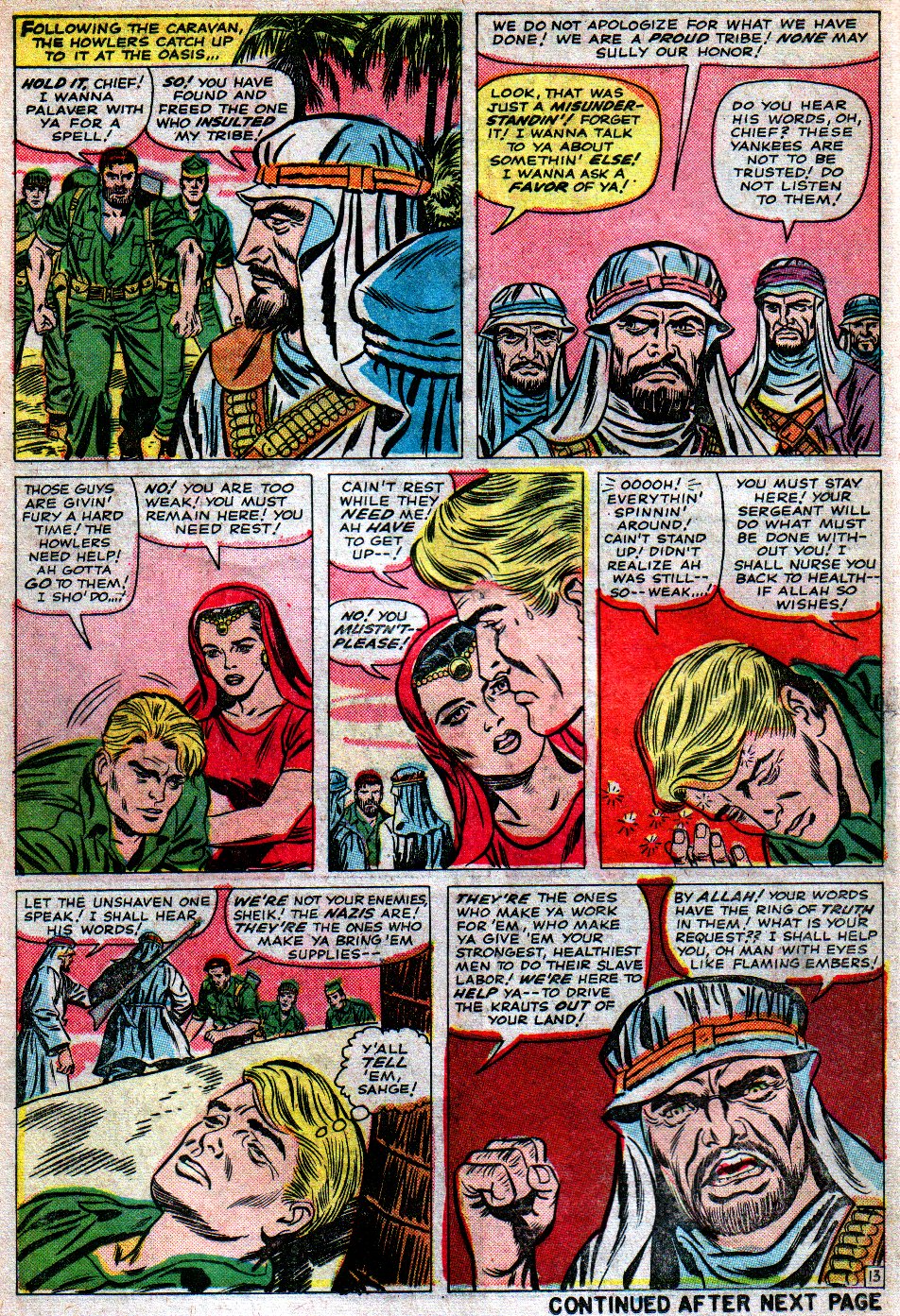 Read online Sgt. Fury comic -  Issue #16 - 18