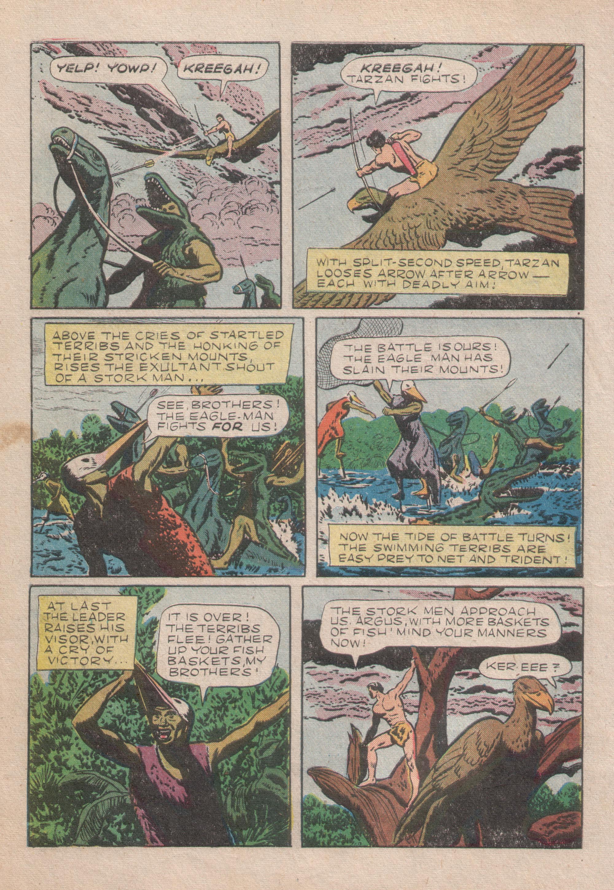 Read online Tarzan (1948) comic -  Issue #42 - 6