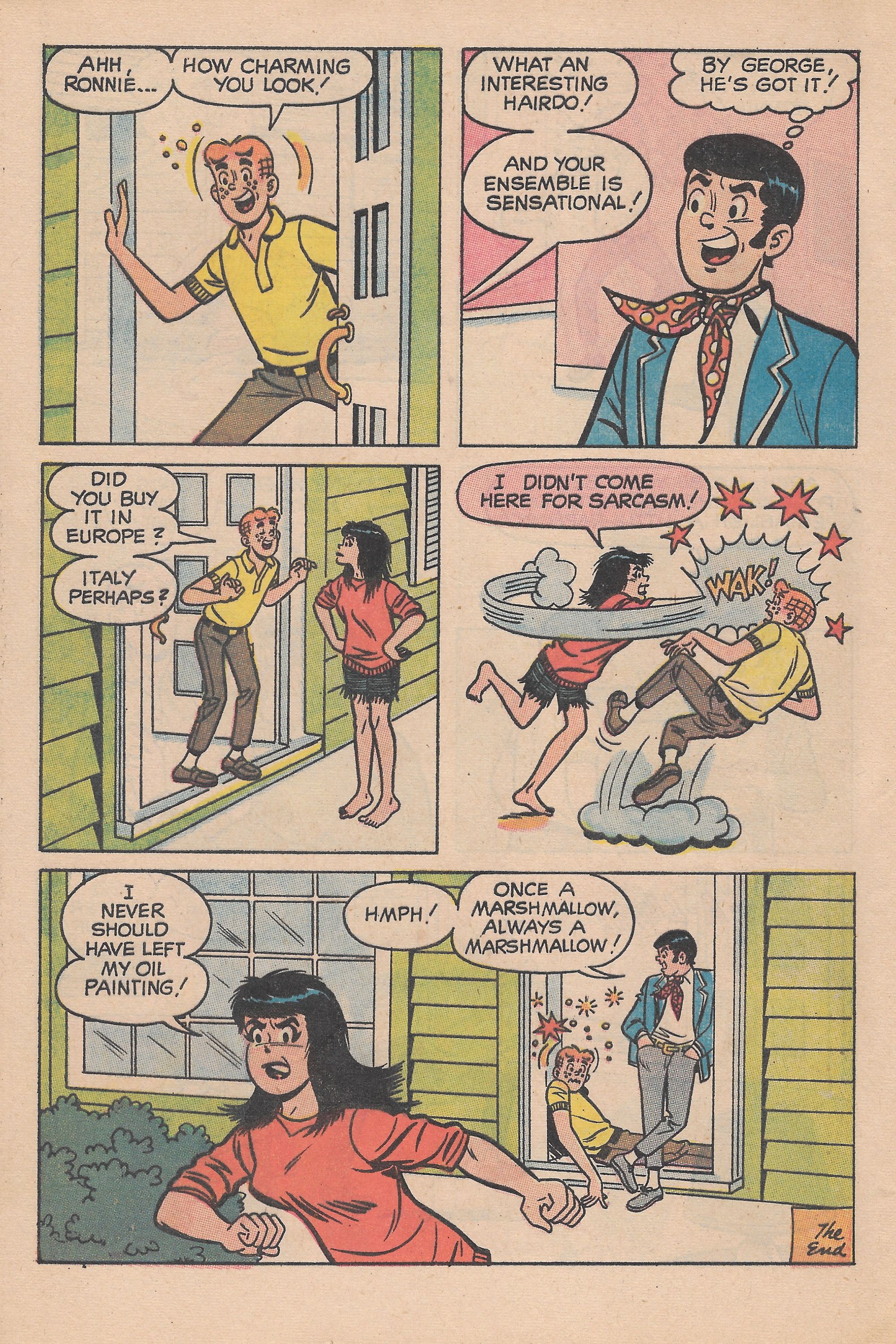Read online Reggie and Me (1966) comic -  Issue #39 - 8