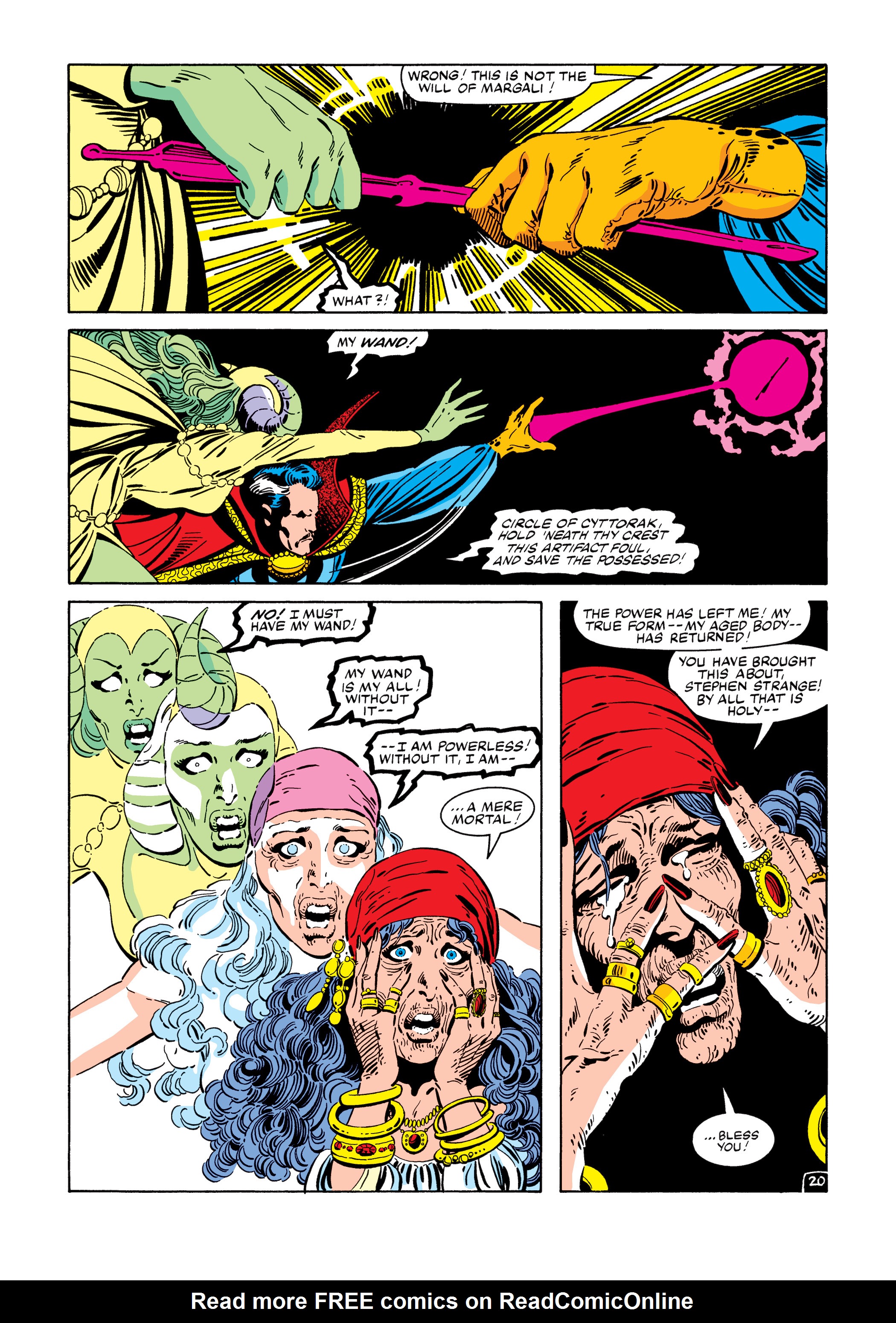 Read online Marvel Masterworks: Doctor Strange comic -  Issue # TPB 9 (Part 3) - 59