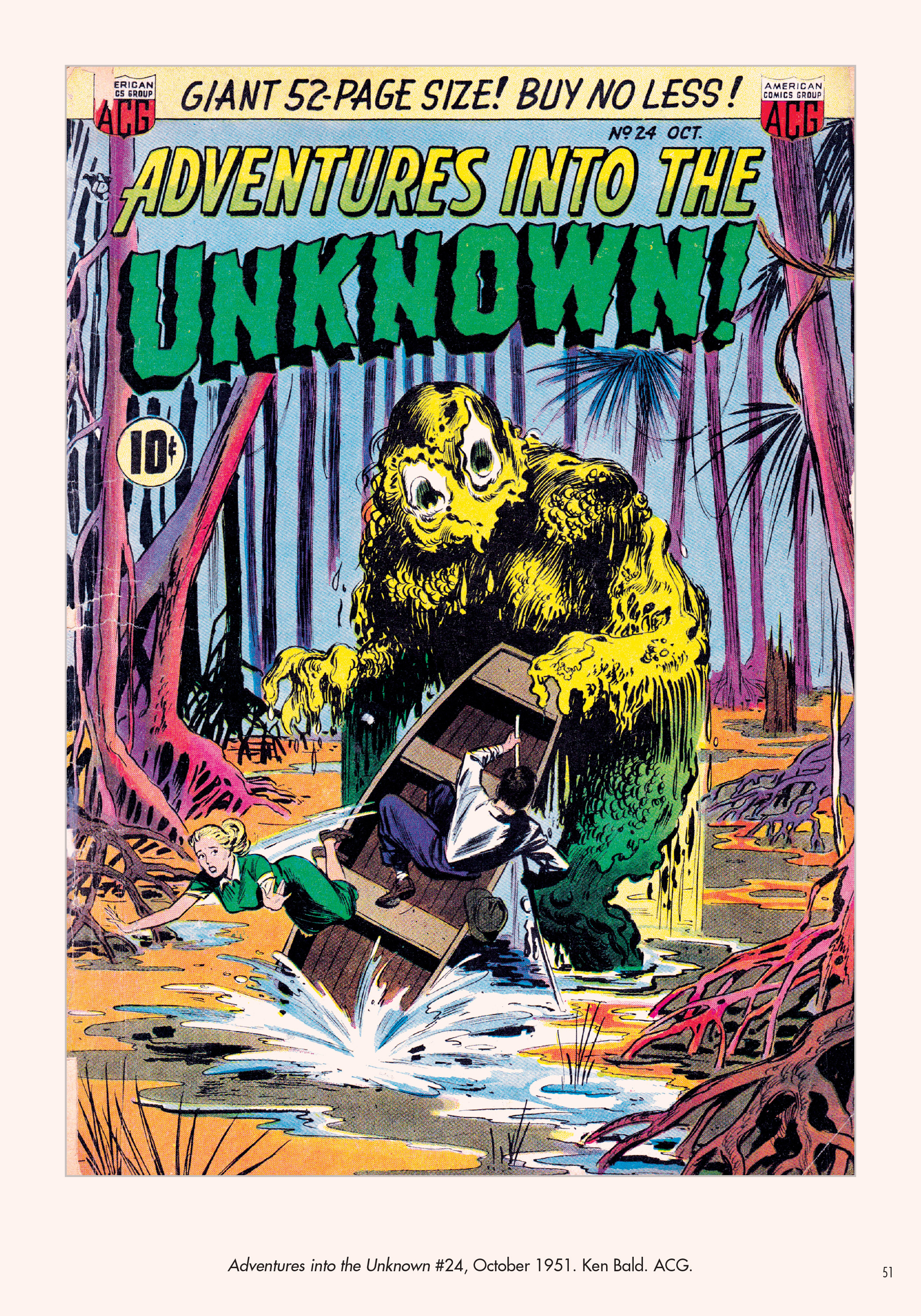 Read online Classic Monsters of Pre-Code Horror Comics: Swamp Monsters comic -  Issue # TPB - 51