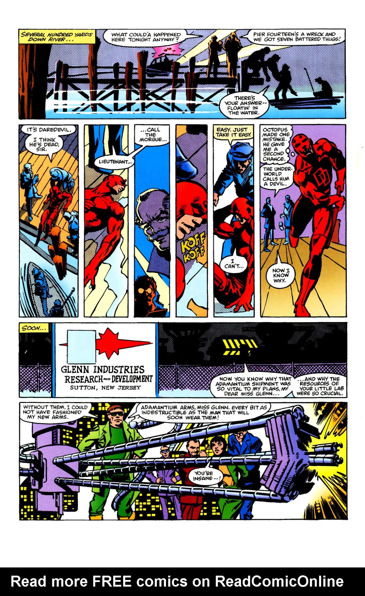 Read online Daredevil Visionaries: Frank Miller comic -  Issue # TPB 1 - 123