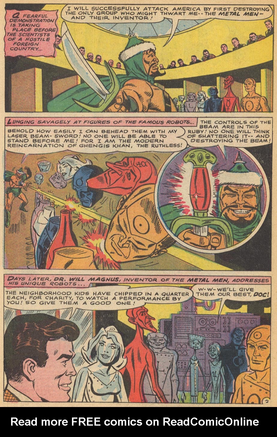 Read online Metal Men (1963) comic -  Issue #27 - 3