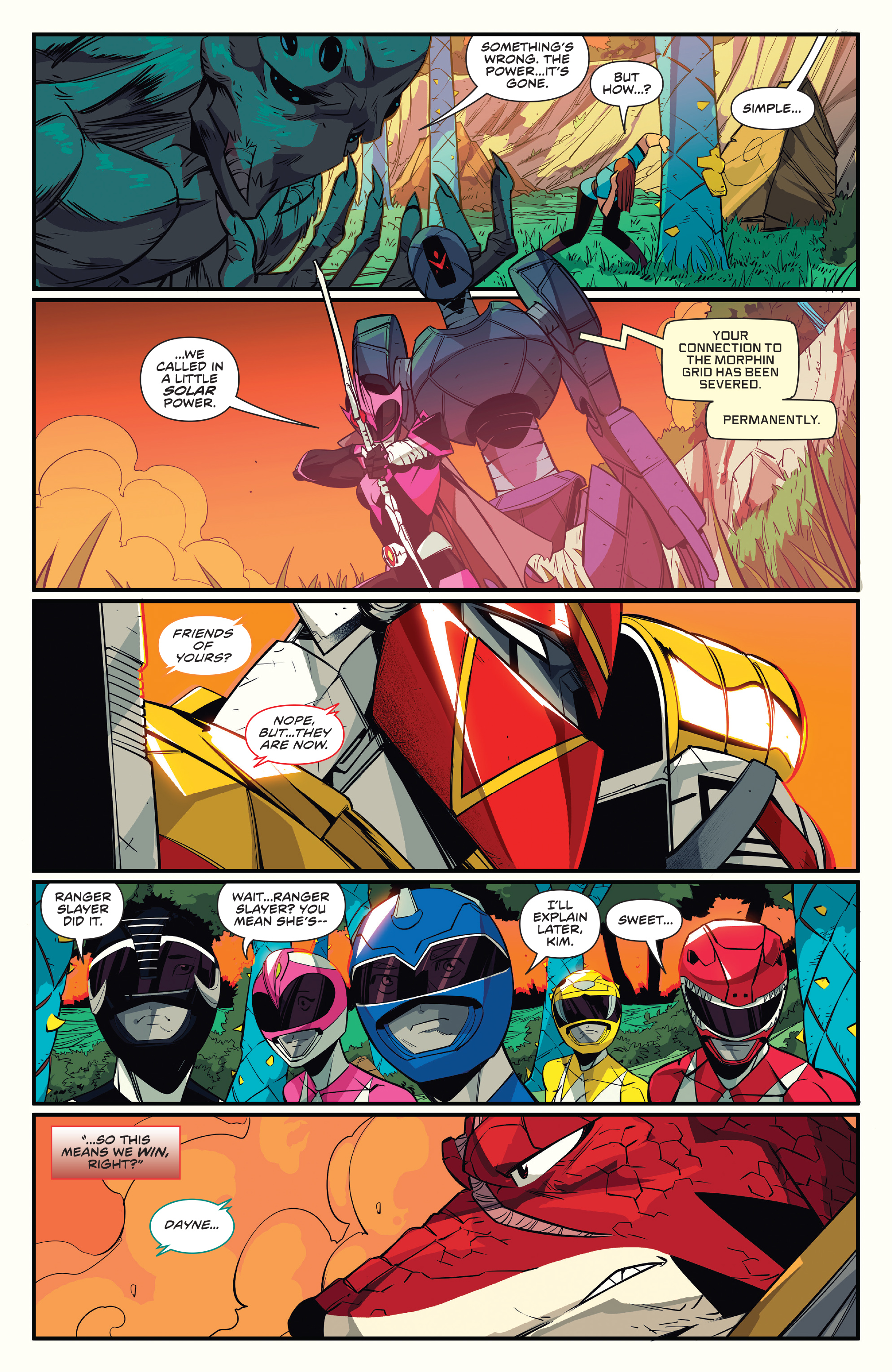Read online Mighty Morphin Power Rangers comic -  Issue #50 - 18