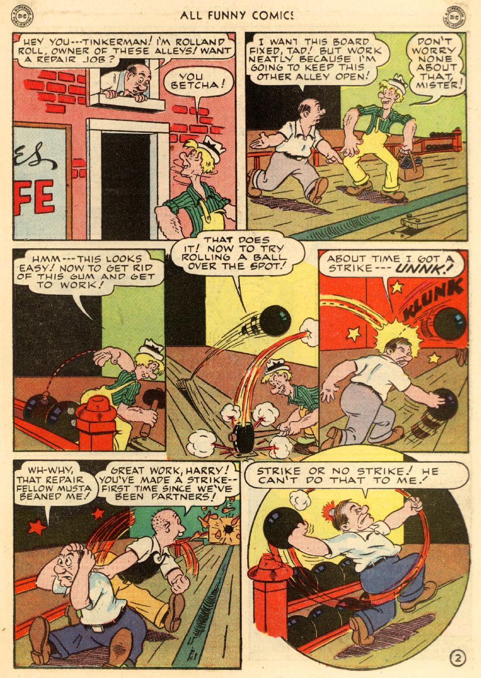 Read online All Funny Comics comic -  Issue #10 - 21