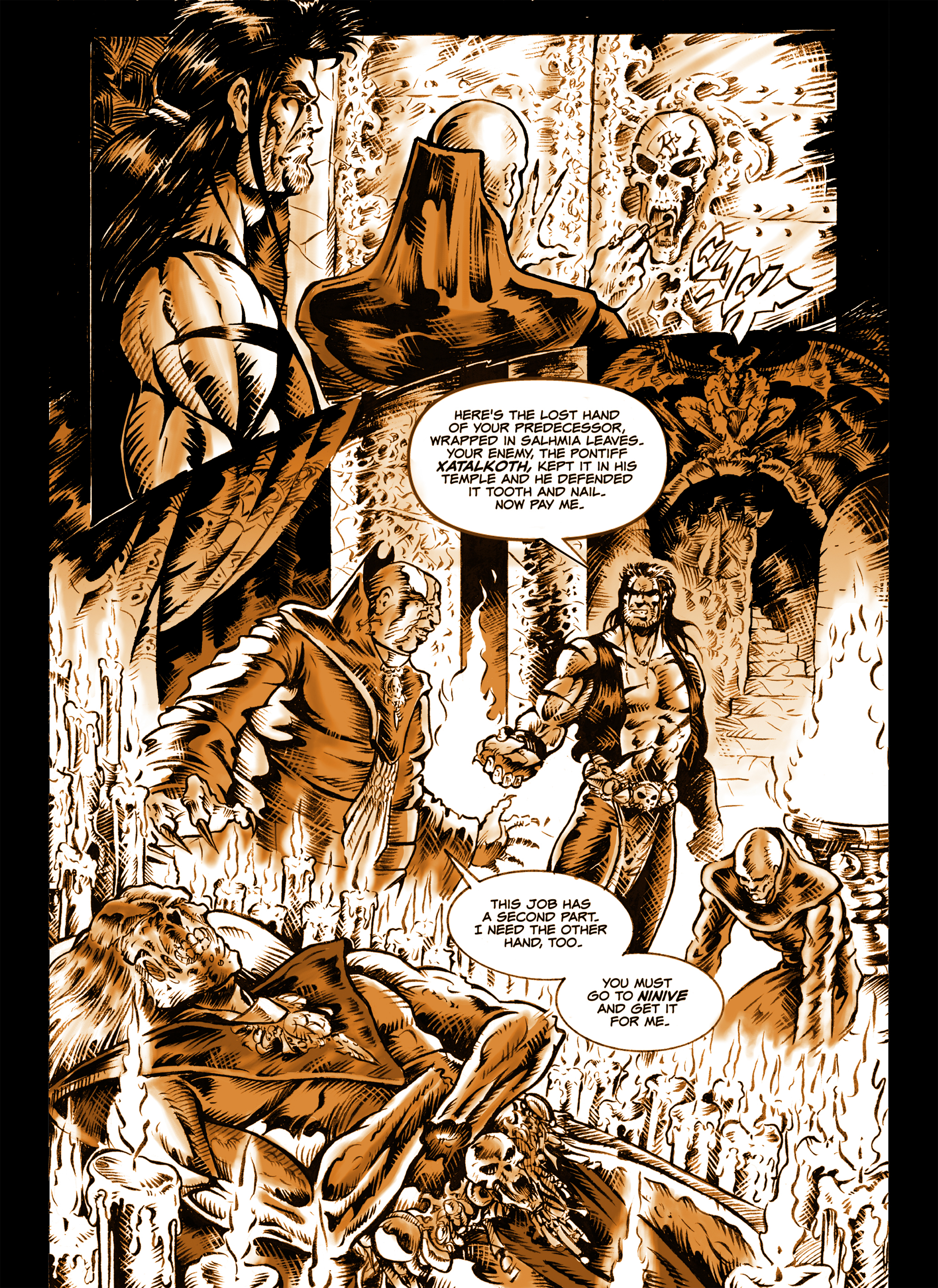 Read online Bram the Yacoi comic -  Issue #4 - 5