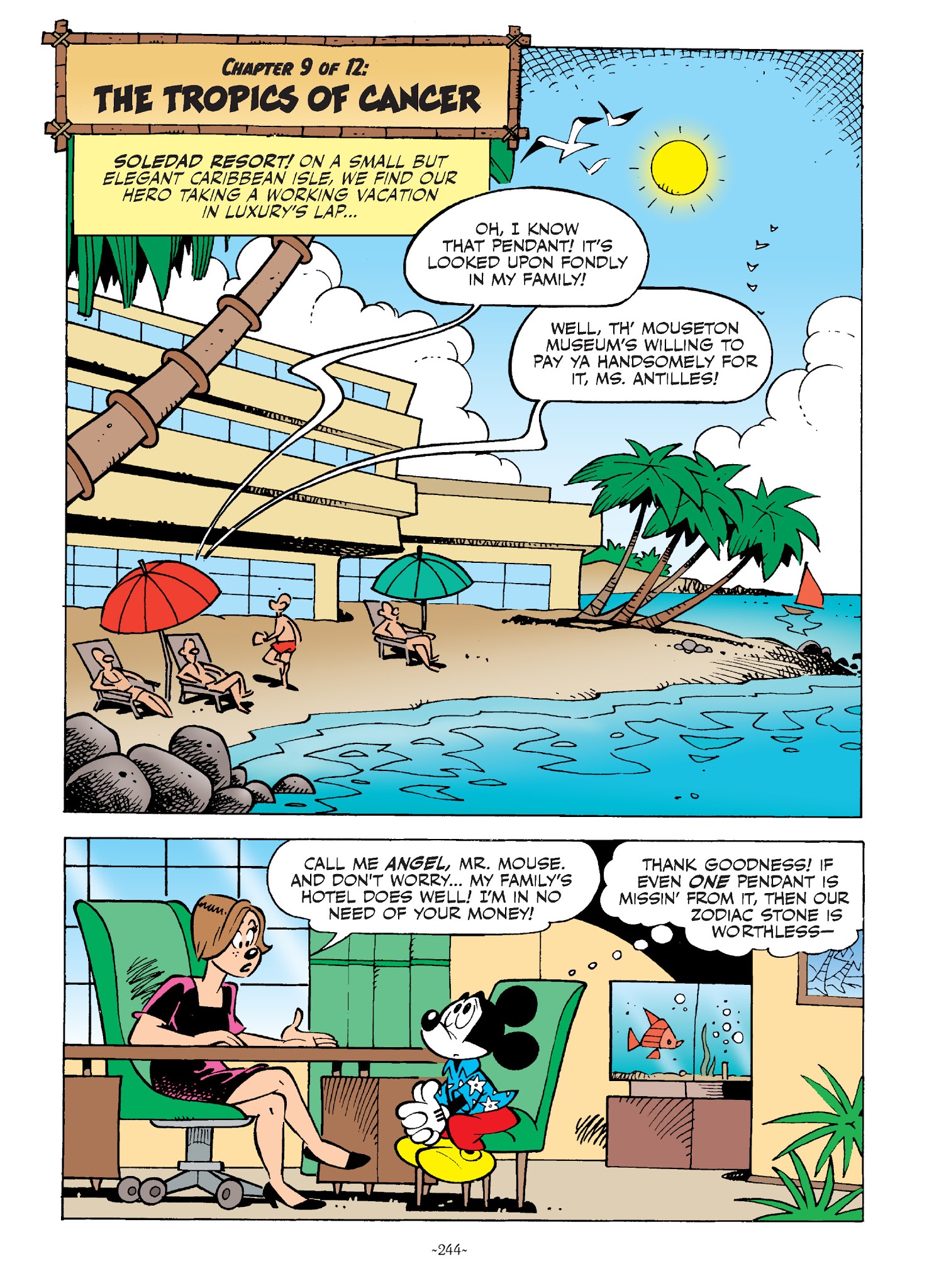 Read online Mickey and Donald: The Search For the Zodiac Stone comic -  Issue # TPB - 243