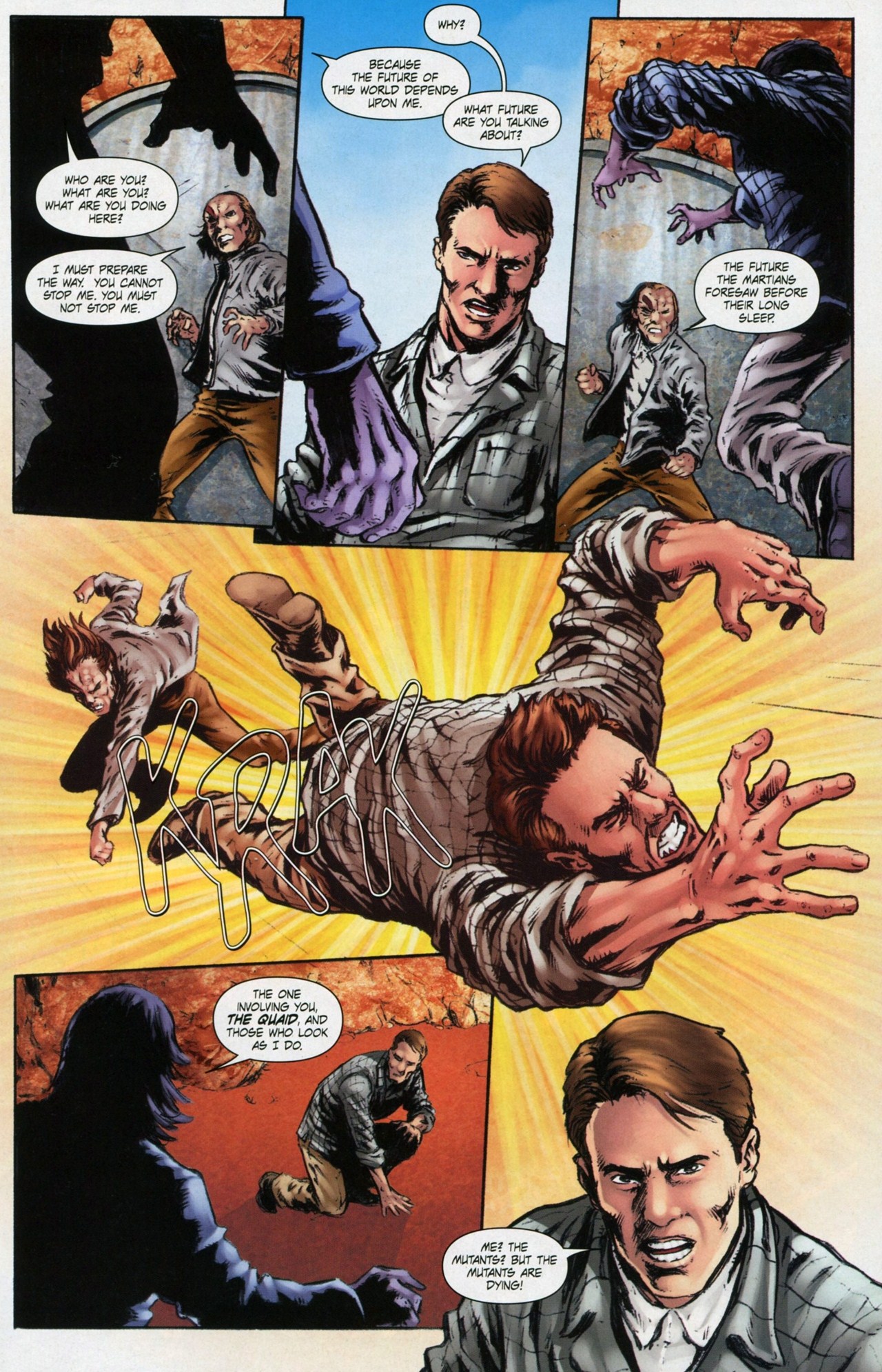 Read online Total Recall comic -  Issue #3 - 15