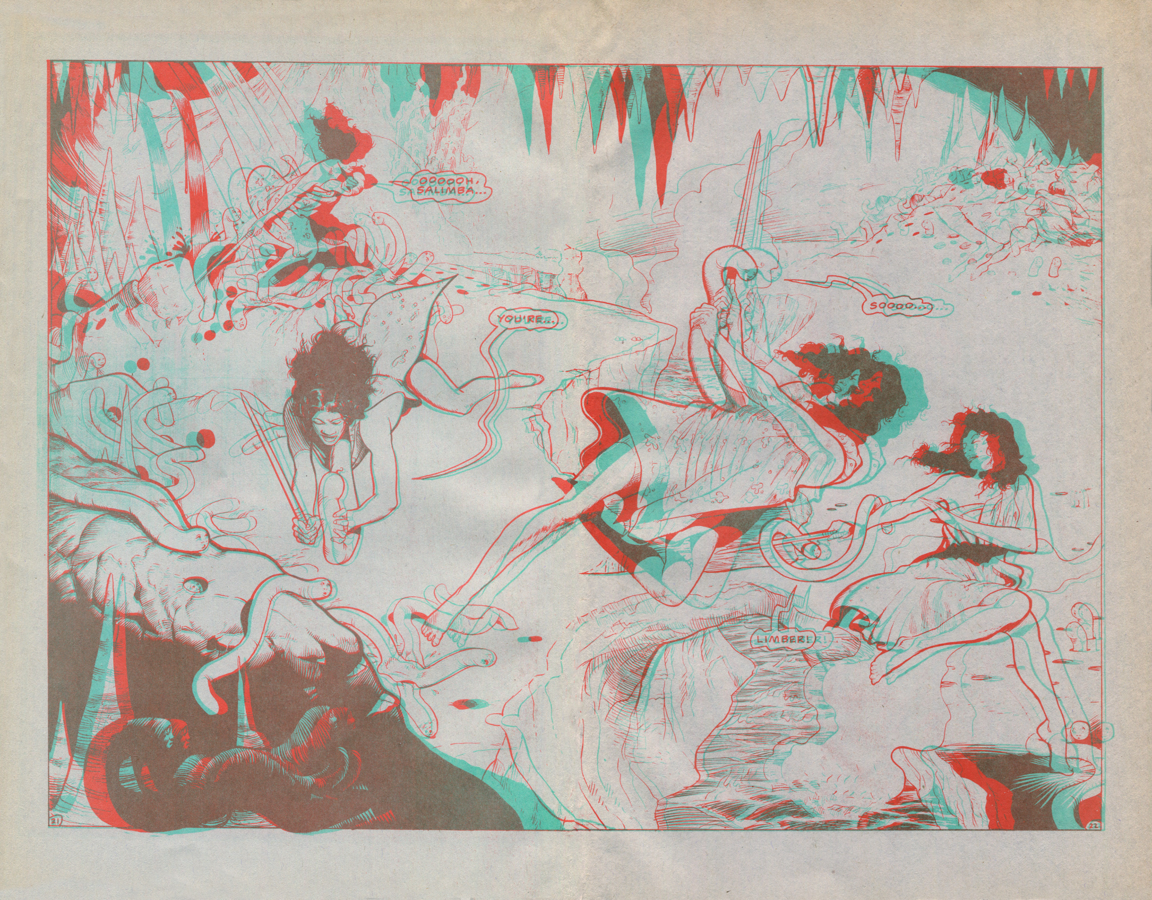 Read online Salimba 3-D comic -  Issue #2 - 24