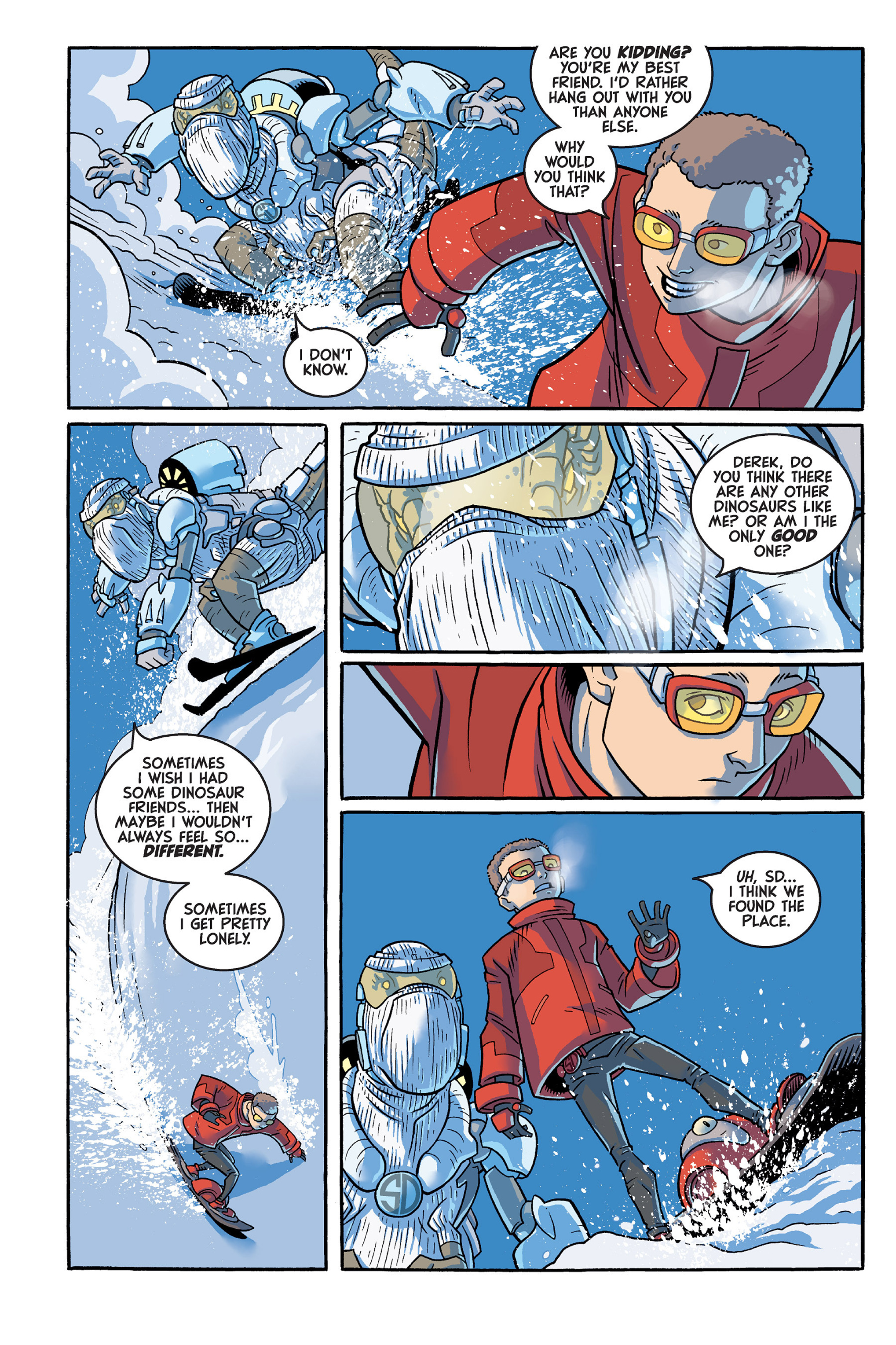 Read online Super Dinosaur (2011) comic -  Issue # _TPB 1 - 58