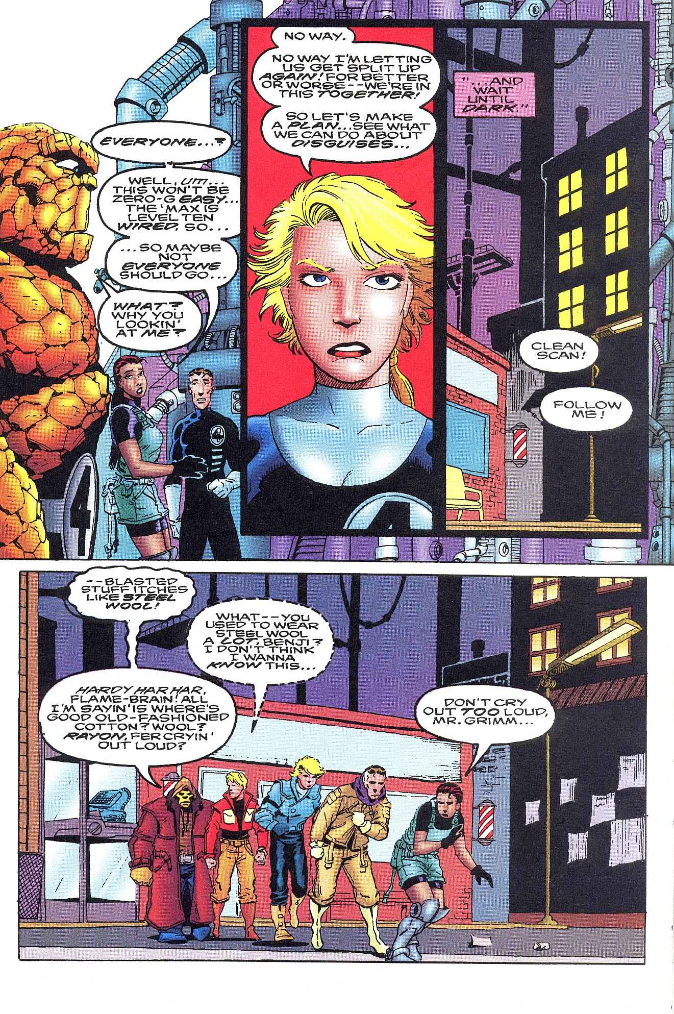 Read online Fantastic Four 2099 comic -  Issue #4 - 7