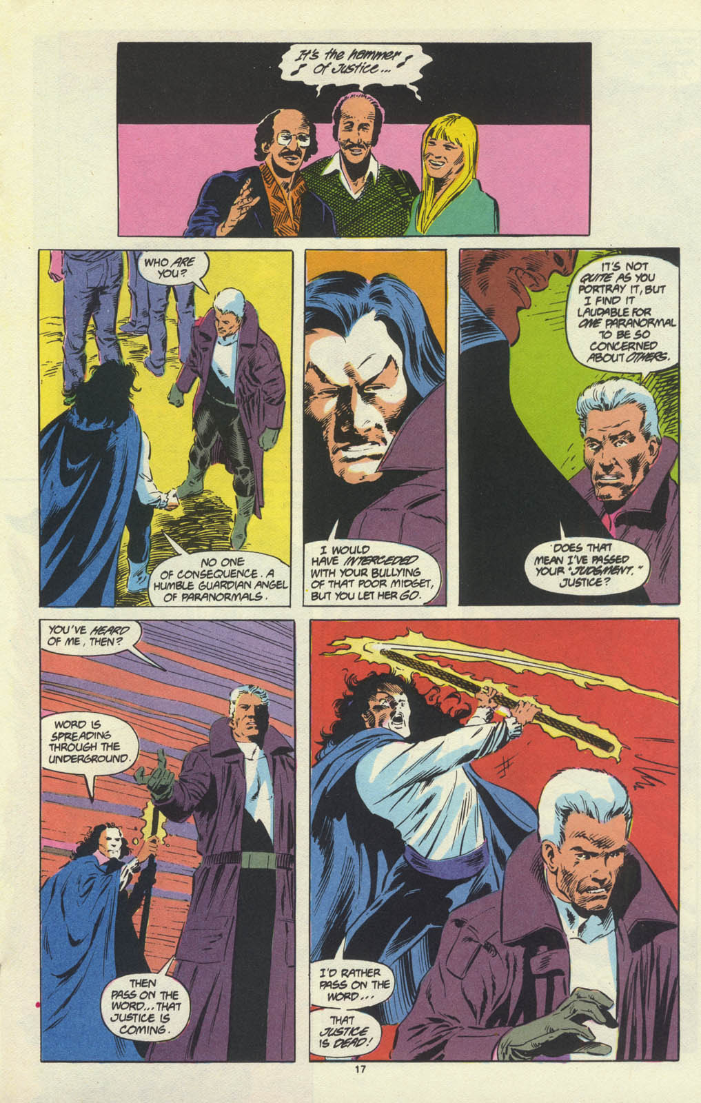 Read online Justice (1986) comic -  Issue #20 - 18