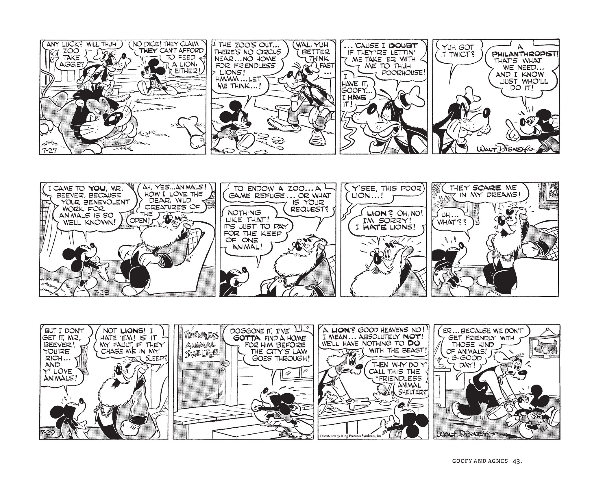 Read online Walt Disney's Mickey Mouse by Floyd Gottfredson comic -  Issue # TPB 7 (Part 1) - 43