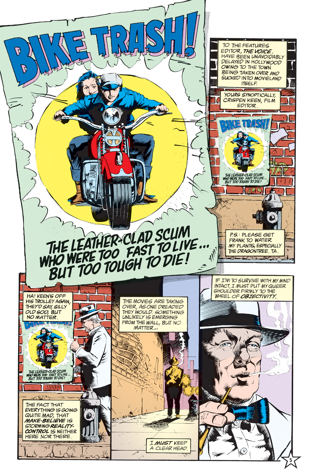 Read online Shade, the Changing Man comic -  Issue #6 - 7