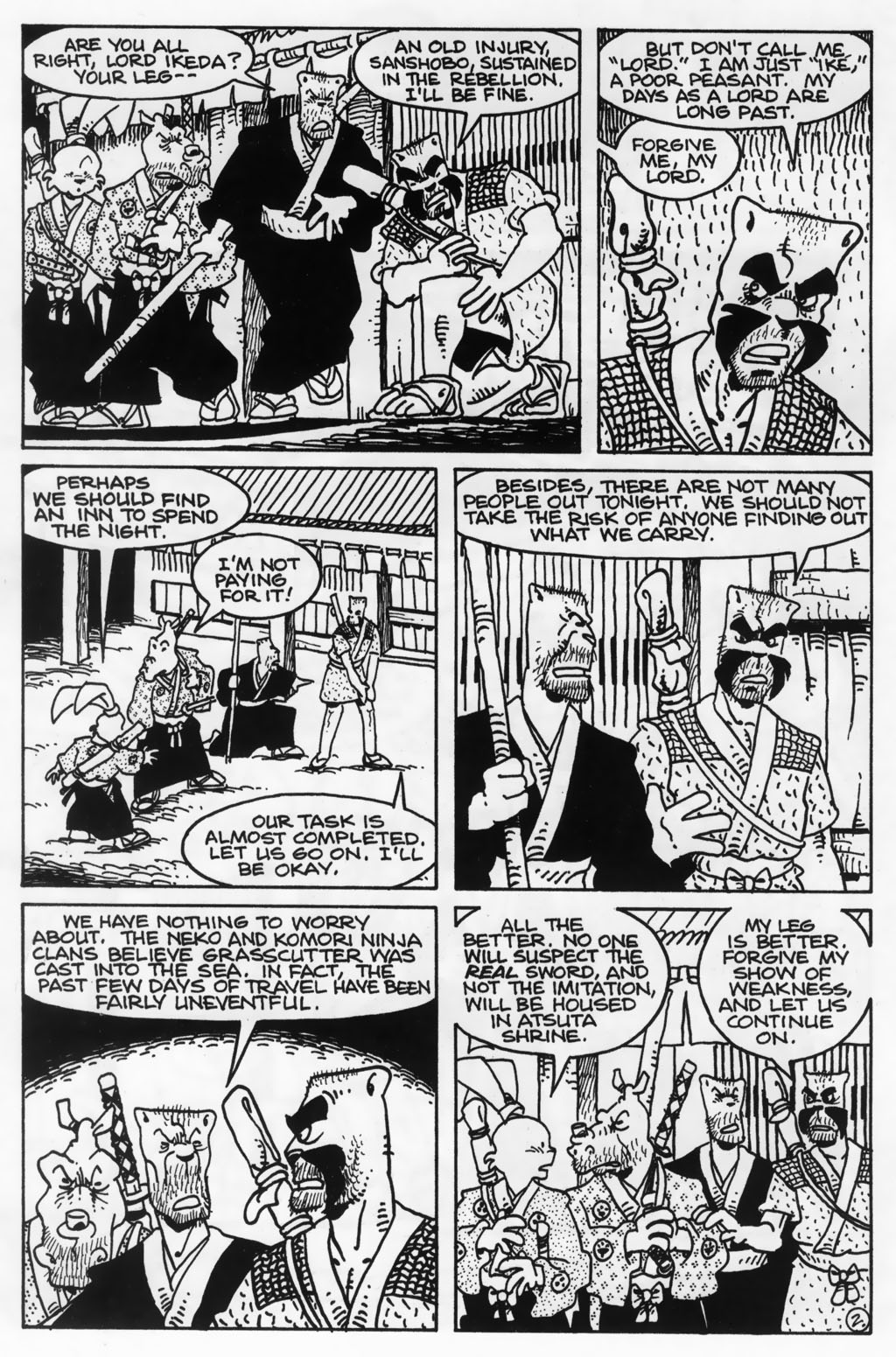 Read online Usagi Yojimbo (1996) comic -  Issue #45 - 4