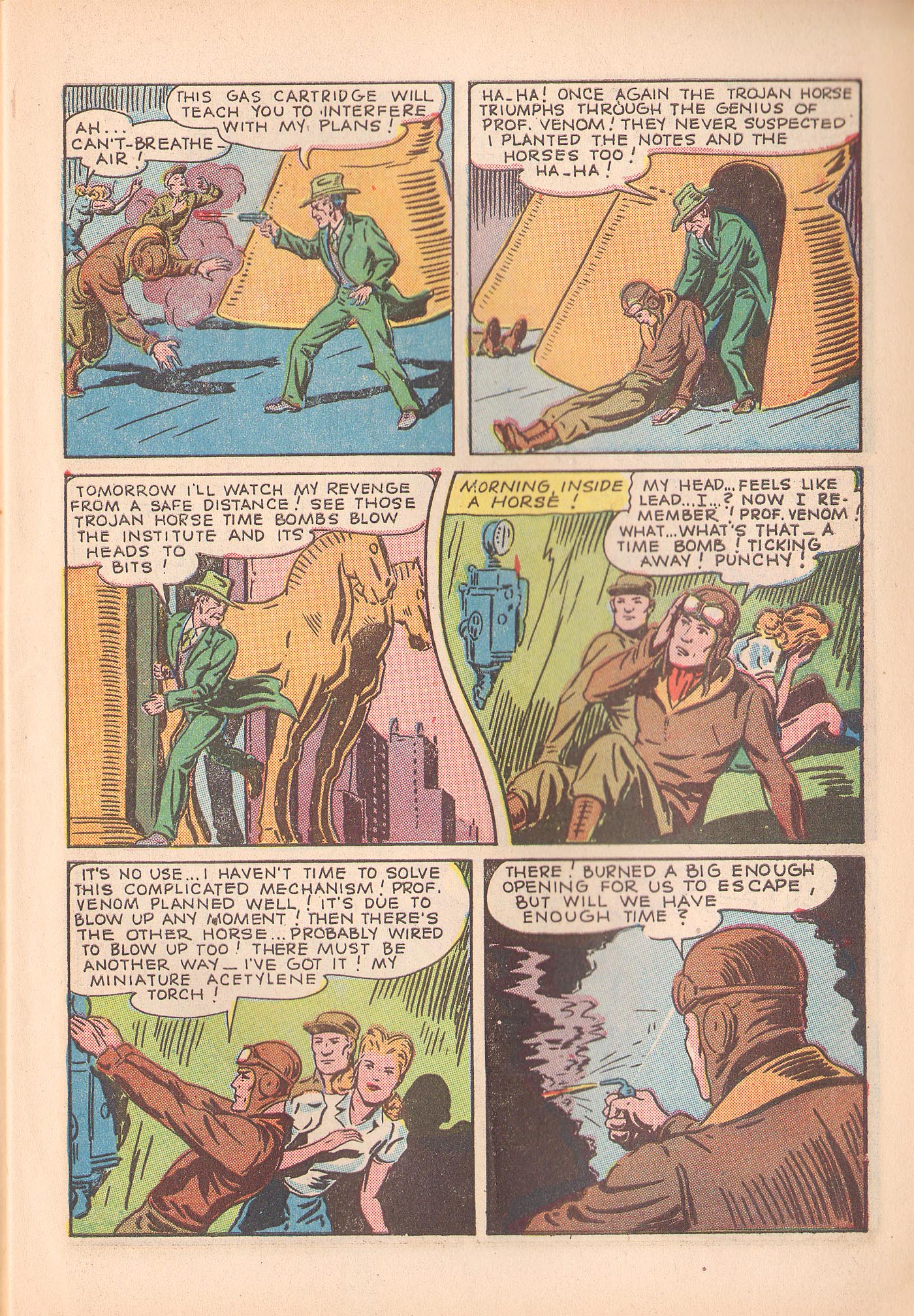 Read online Rocket Kelly (1945) comic -  Issue #2 - 11