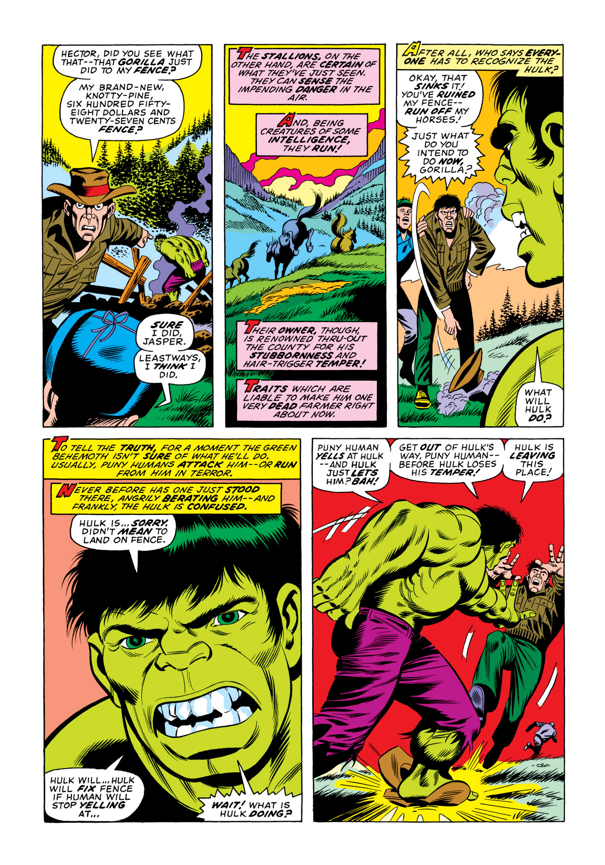 Read online Marvel Masterworks: The Incredible Hulk comic -  Issue # TPB 10 (Part 2) - 87