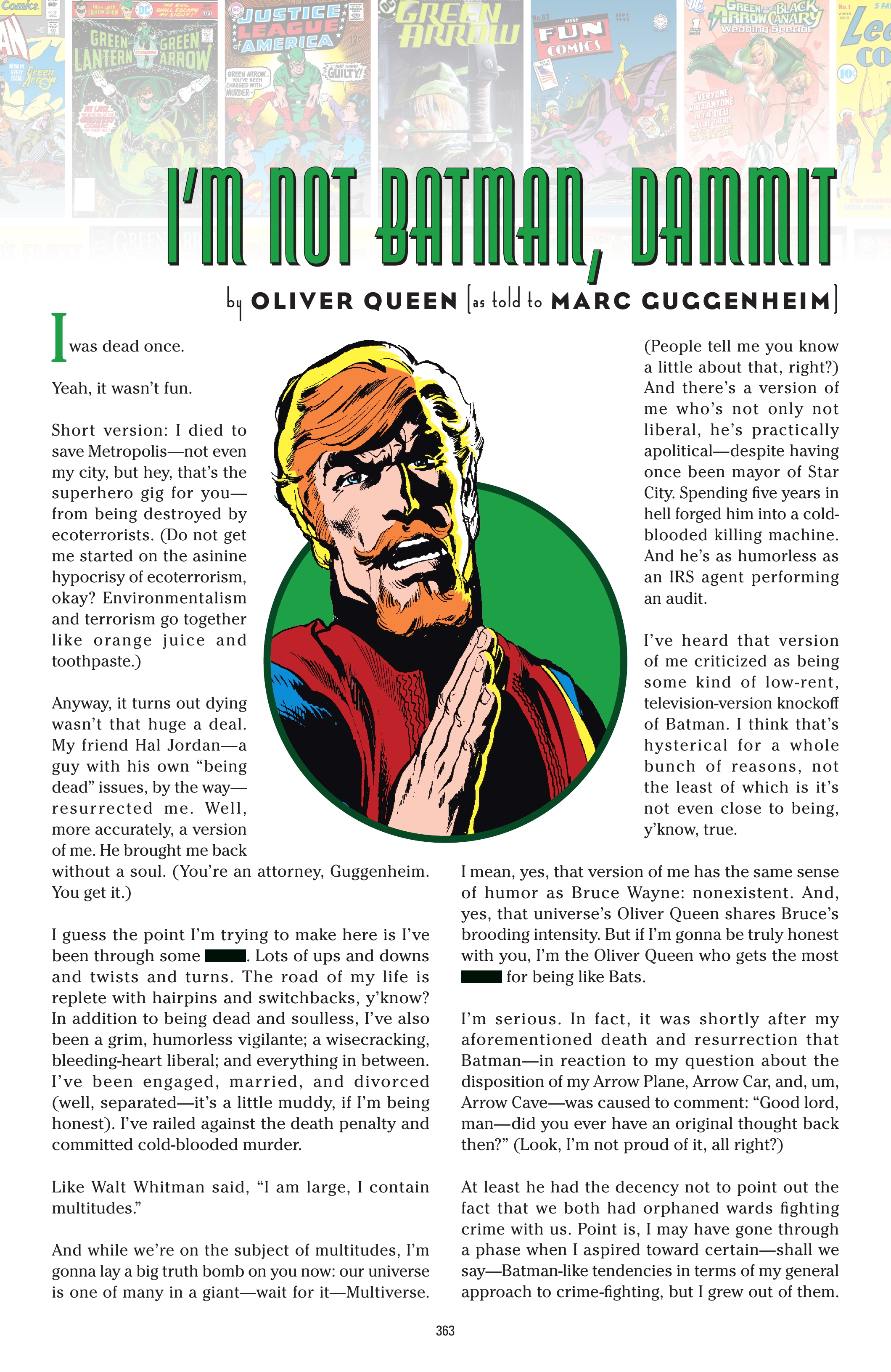 Read online Green Arrow: 80 Years of the Emerald Archer: The Deluxe Edition comic -  Issue # TPB (Part 4) - 51