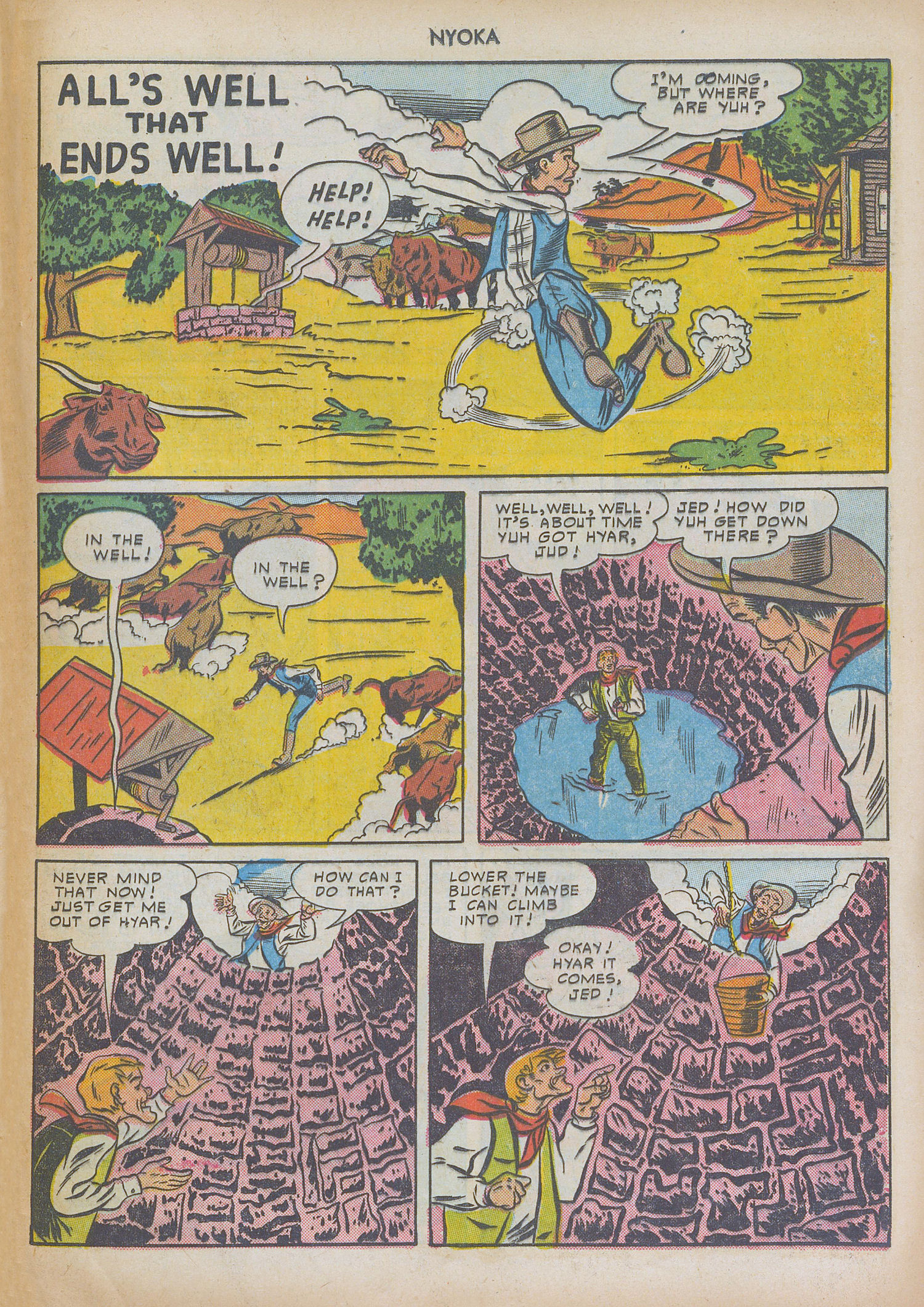 Read online Nyoka the Jungle Girl (1945) comic -  Issue #47 - 51