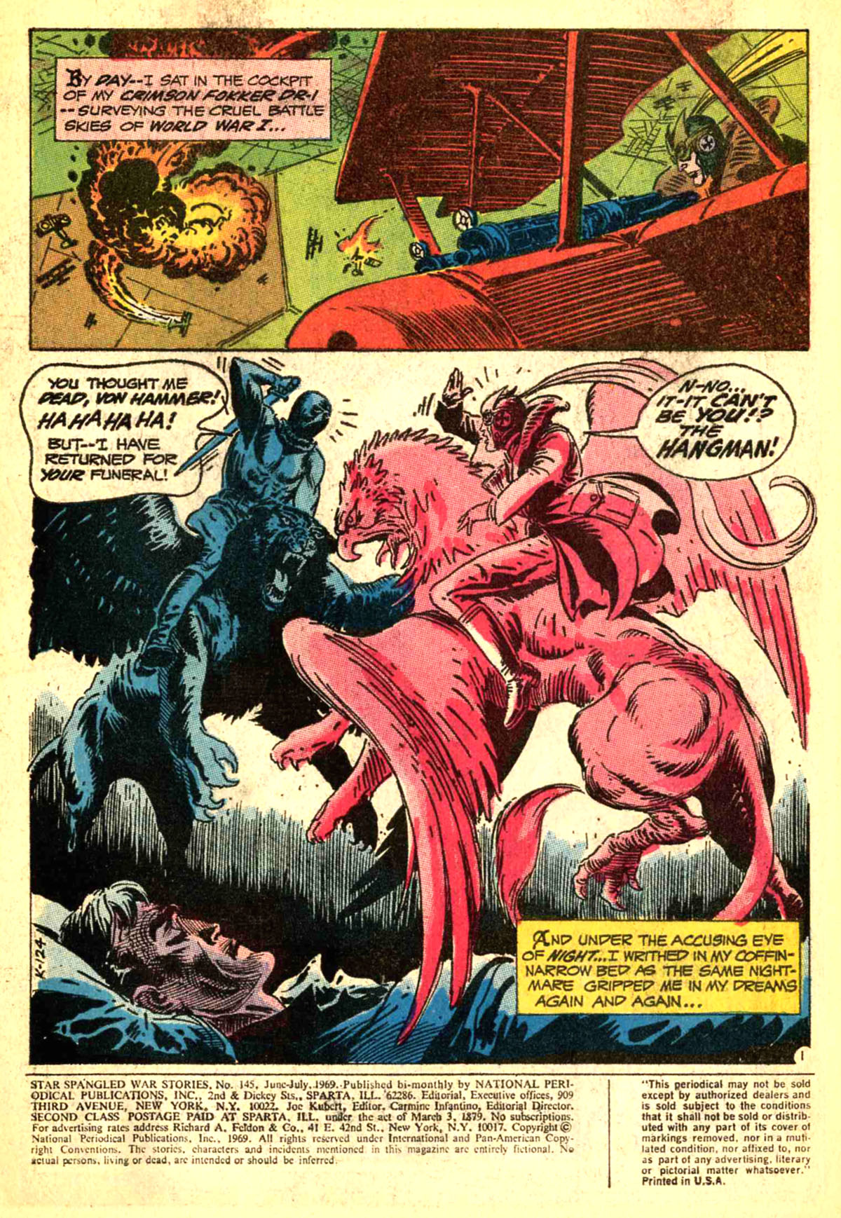 Read online Star Spangled War Stories (1952) comic -  Issue #145 - 3