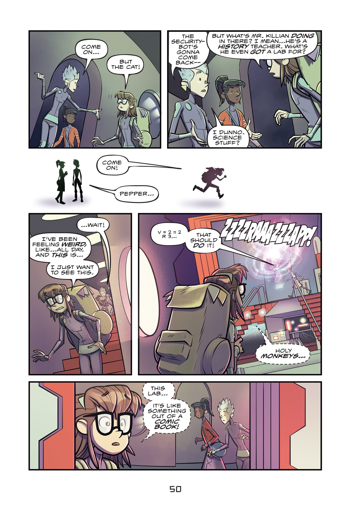 Read online The Infinite Adventures of Supernova: Pepper Page Saves the Universe! comic -  Issue # TPB (Part 1) - 54