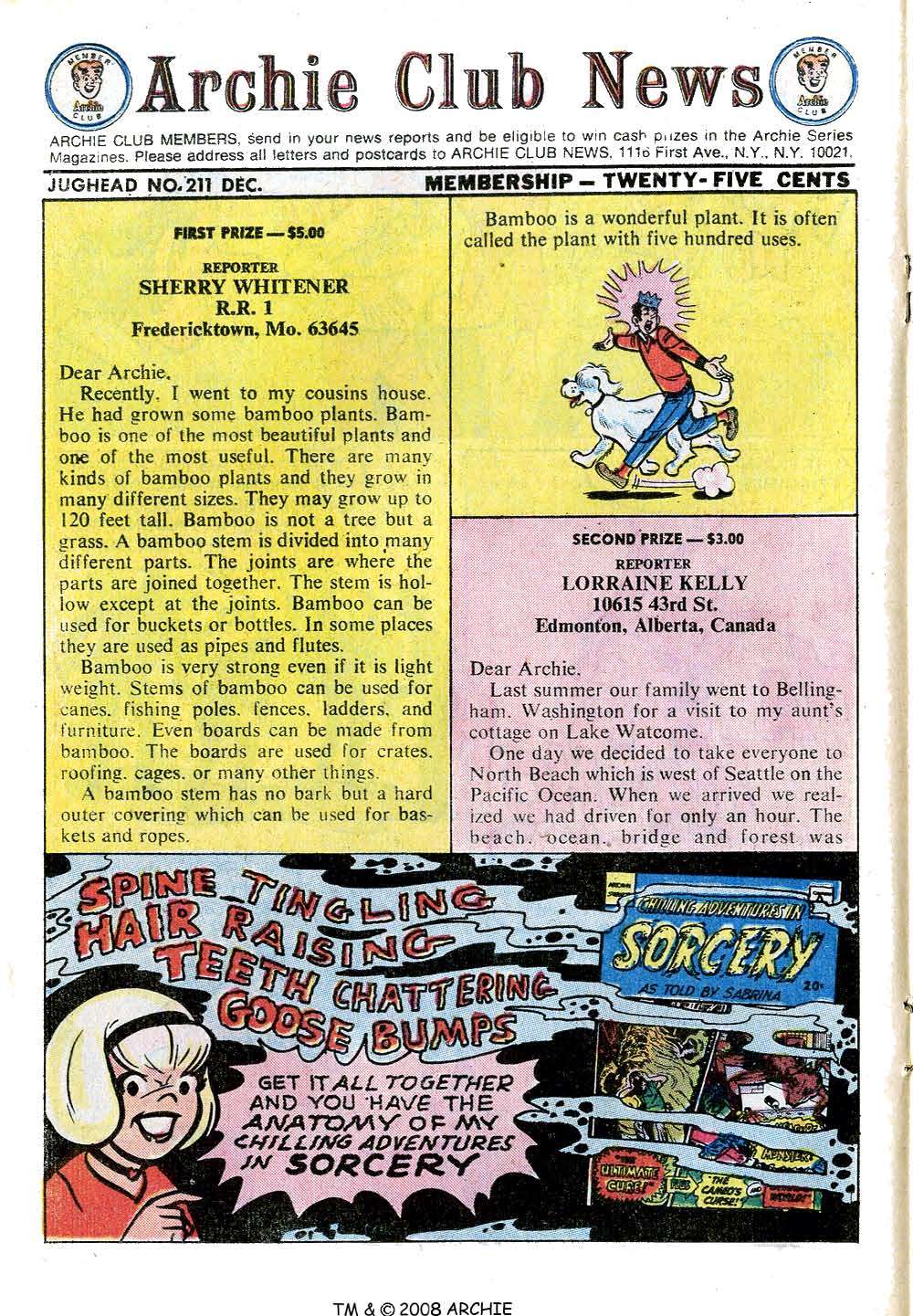 Read online Jughead (1965) comic -  Issue #211 - 16