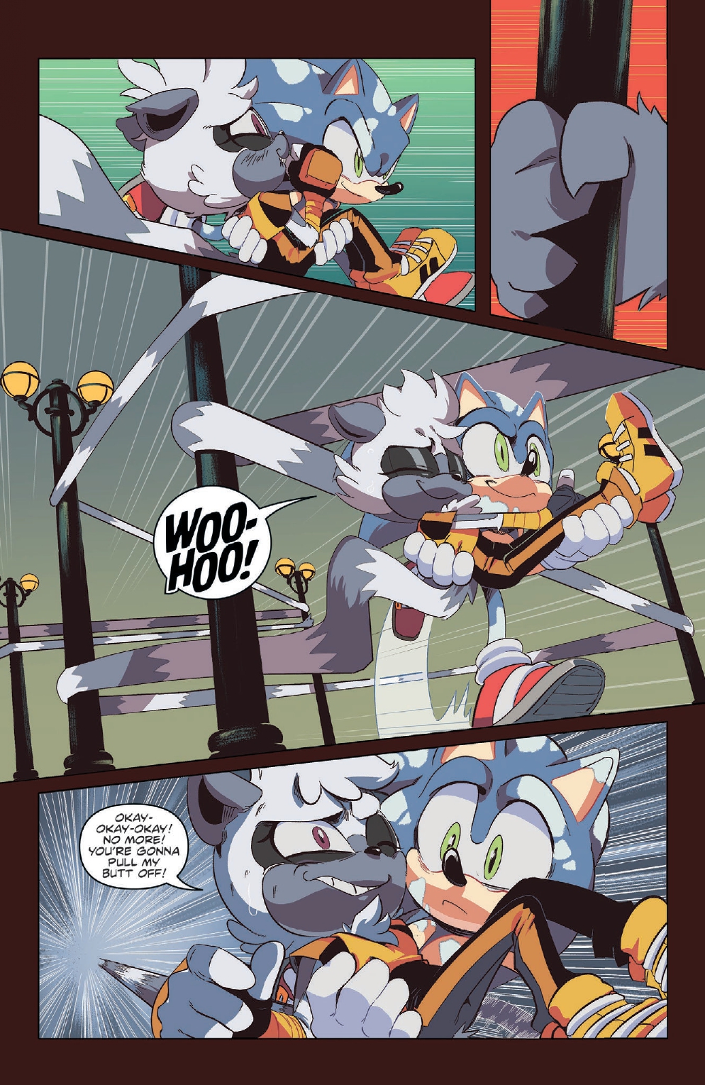 Read online Sonic the Hedgehog (2018) comic -  Issue #24 - 17
