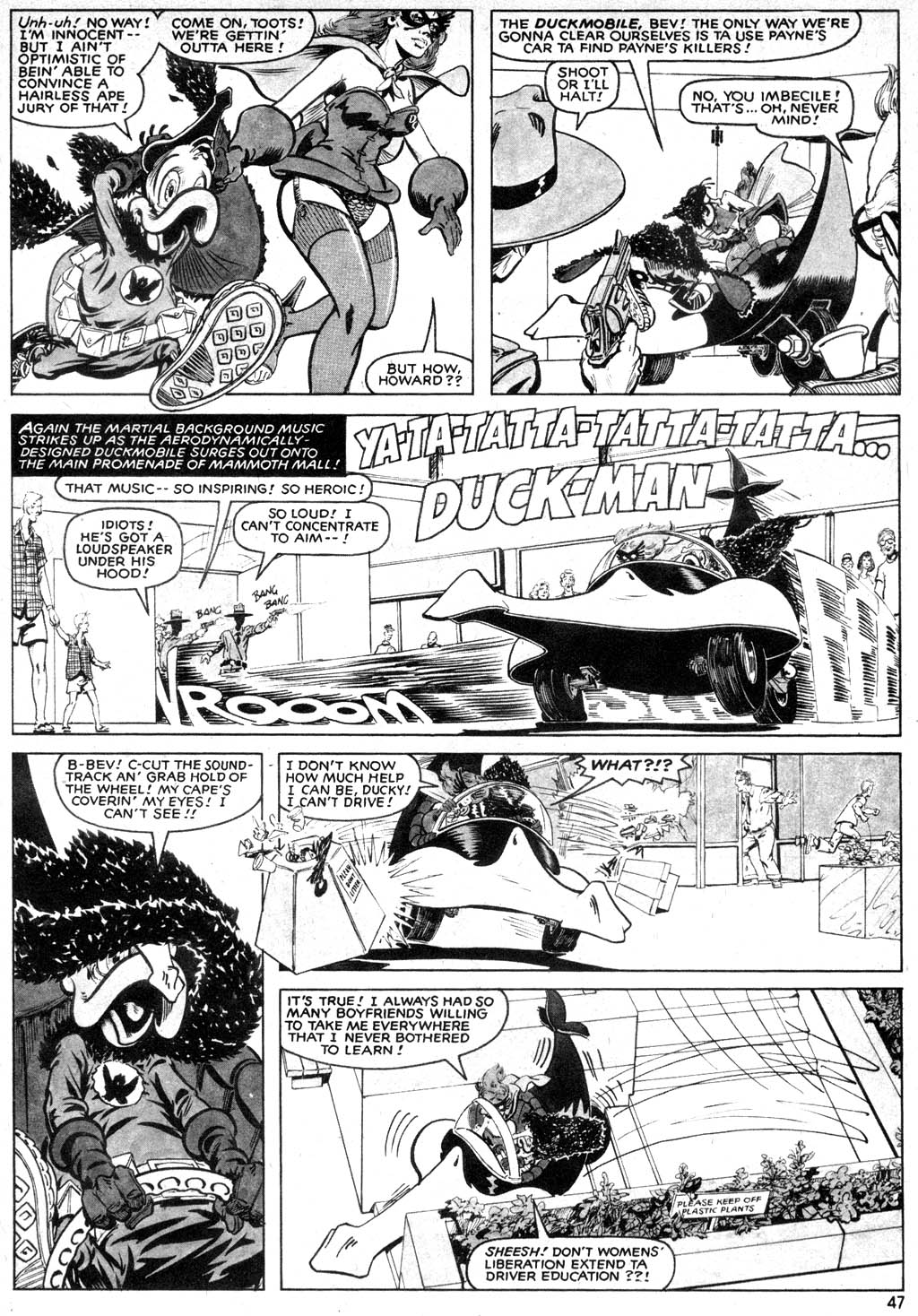 Read online Howard the Duck (1979) comic -  Issue #8 - 46