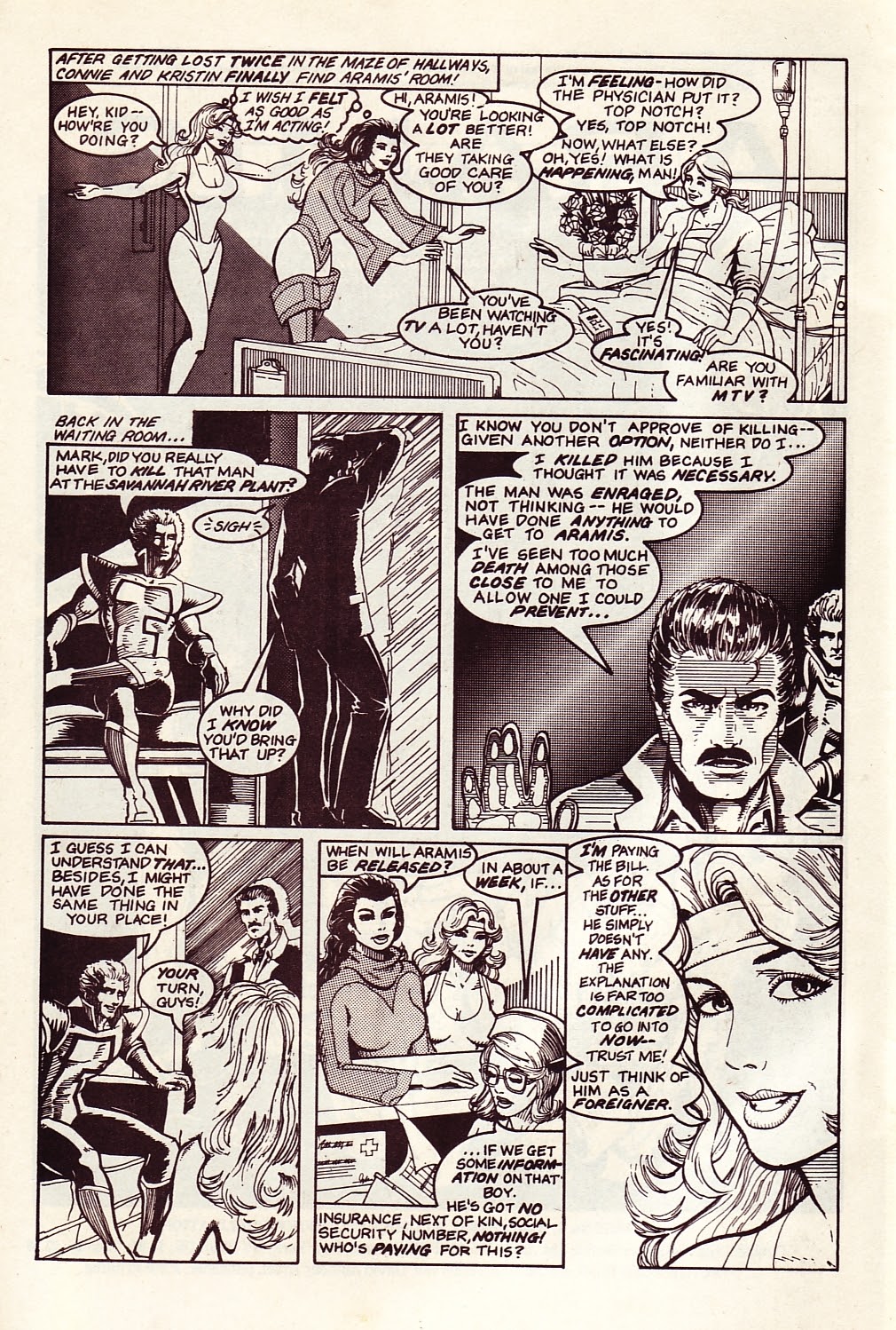 Read online Aramis comic -  Issue #2 - 4
