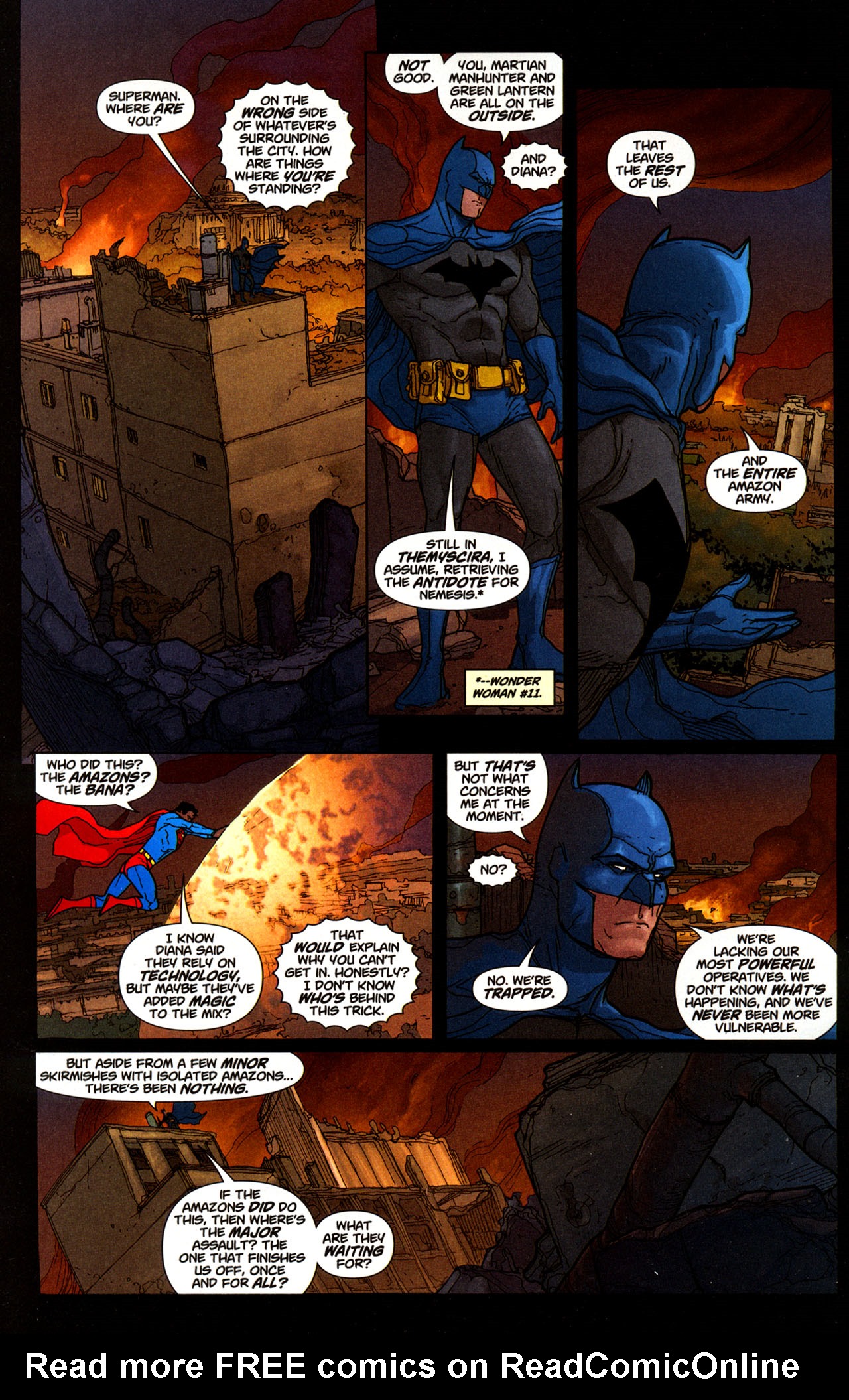 Read online Amazons Attack comic -  Issue #5 - 5