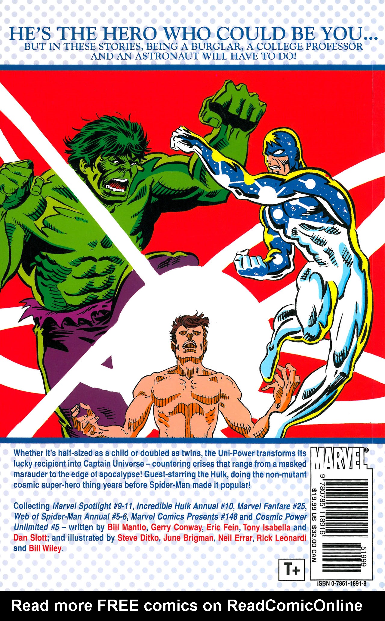 Read online Captain Universe: Power Unimaginable comic -  Issue # TPB - 165