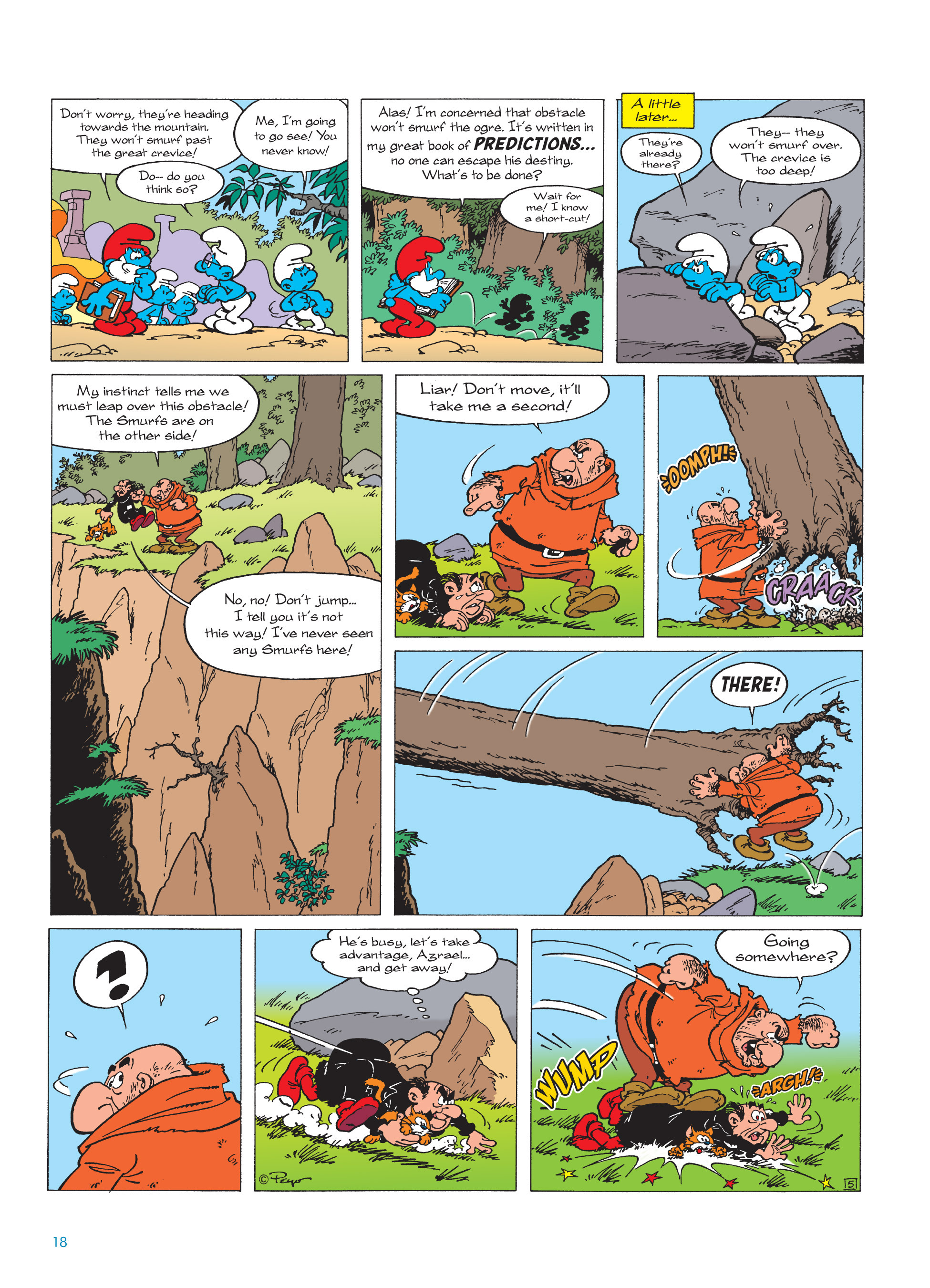 Read online The Smurfs Christmas comic -  Issue # Full - 18