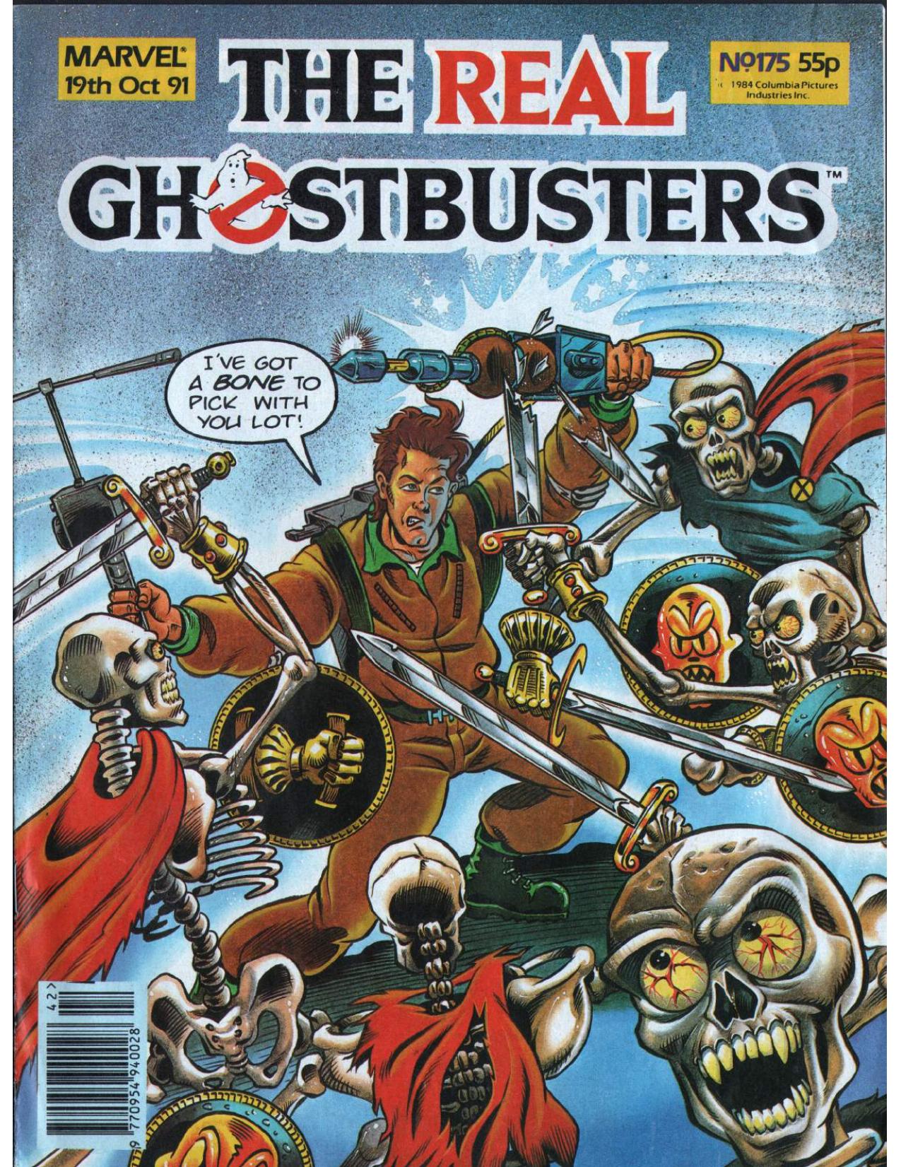 Read online The Real Ghostbusters comic -  Issue #175 - 1